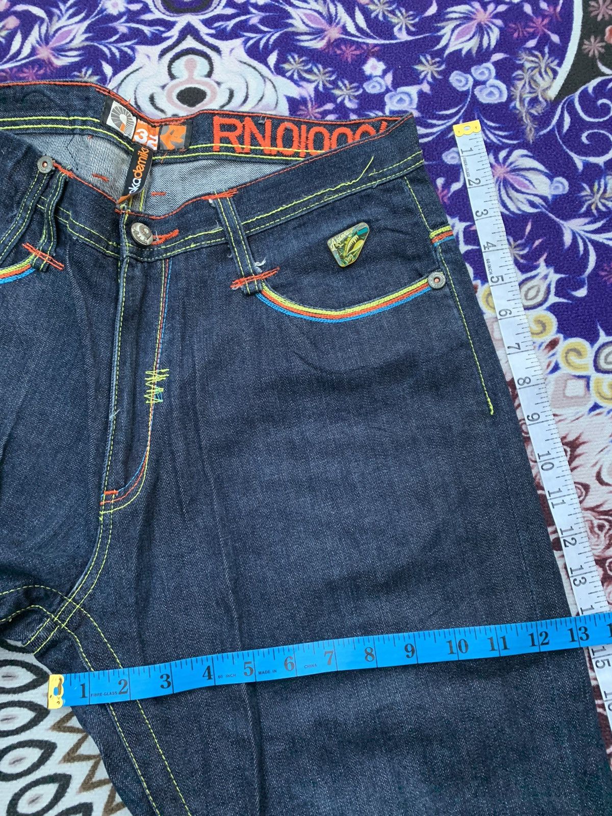Akademiks Akademiks Baggy Denim Size US 34 / EU 50 - 16 Thumbnail