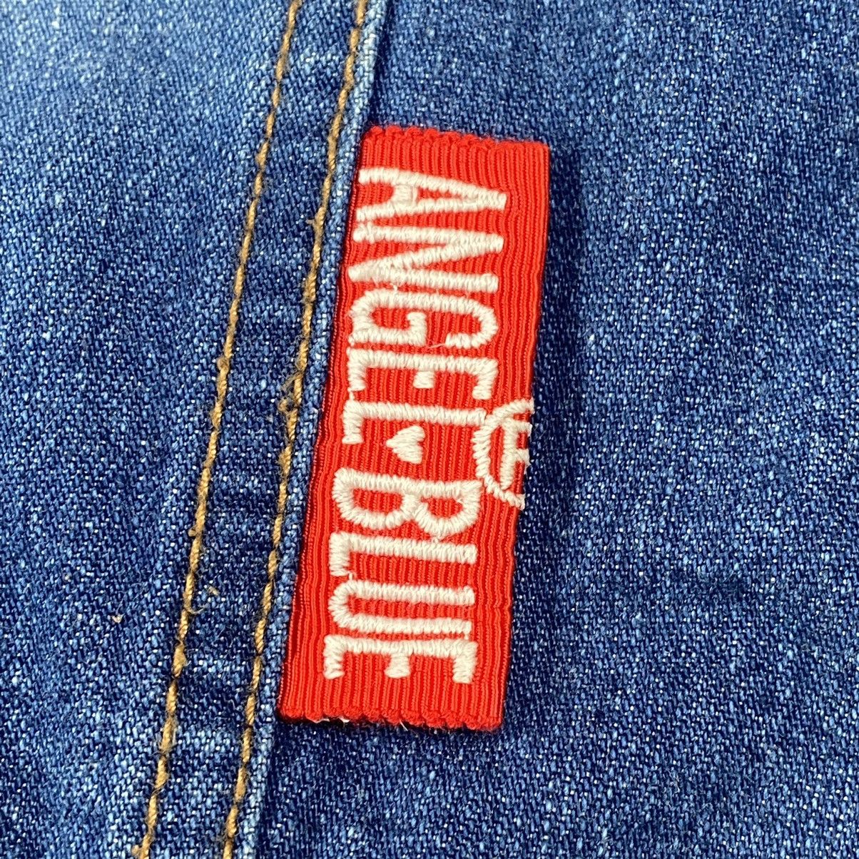 Japanese Brand 90s Angel Blue Vivienne Logo Hybrid Denim Size US M / EU 48-50 / 2 - 10 Thumbnail