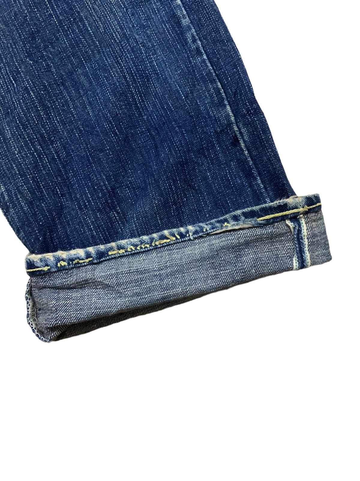 Sugar Cane × Toyo Enterprises 🔥Vintage🔥 True Vintage Sugar Cane Selvedge ButtonFly Jeans Size US 34 / EU 50 - 8 Thumbnail