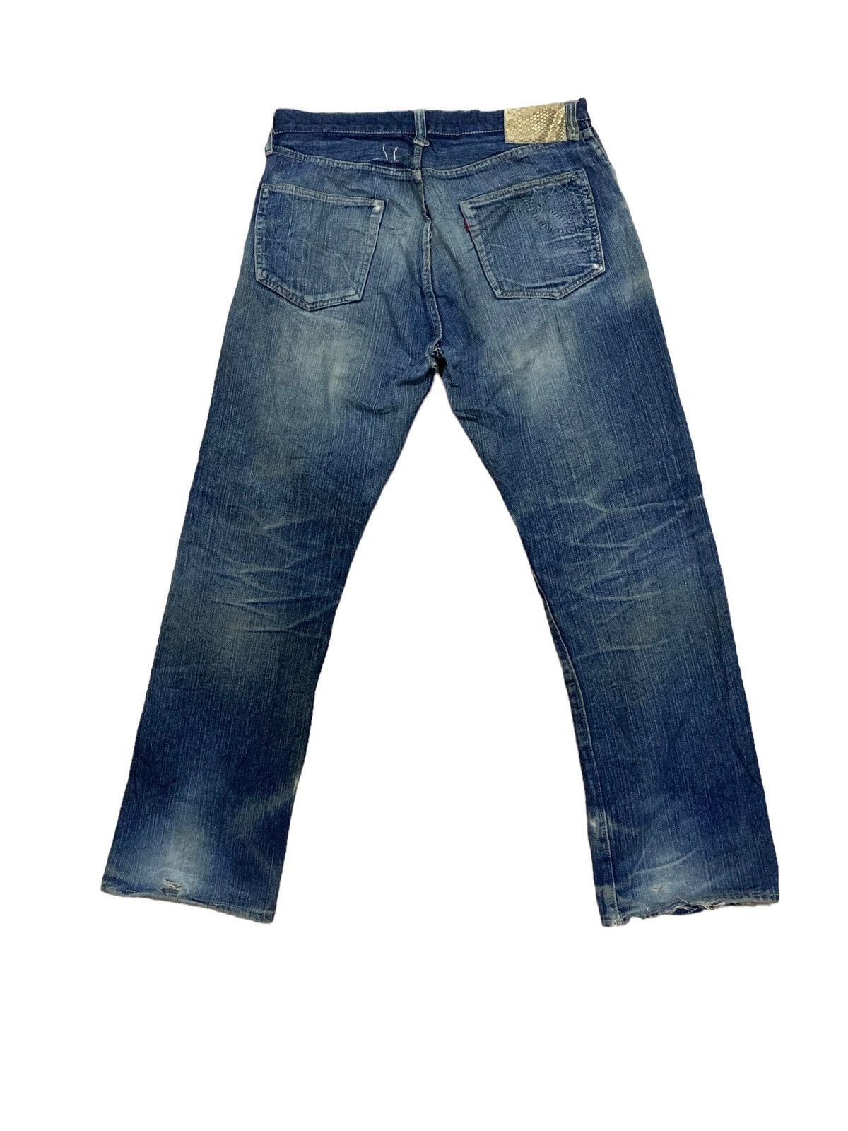Sugar Cane × Toyo Enterprises 🔥Vintage🔥 True Vintage Sugar Cane Selvedge ButtonFly Jeans Size US 34 / EU 50 - 2 Thumbnail