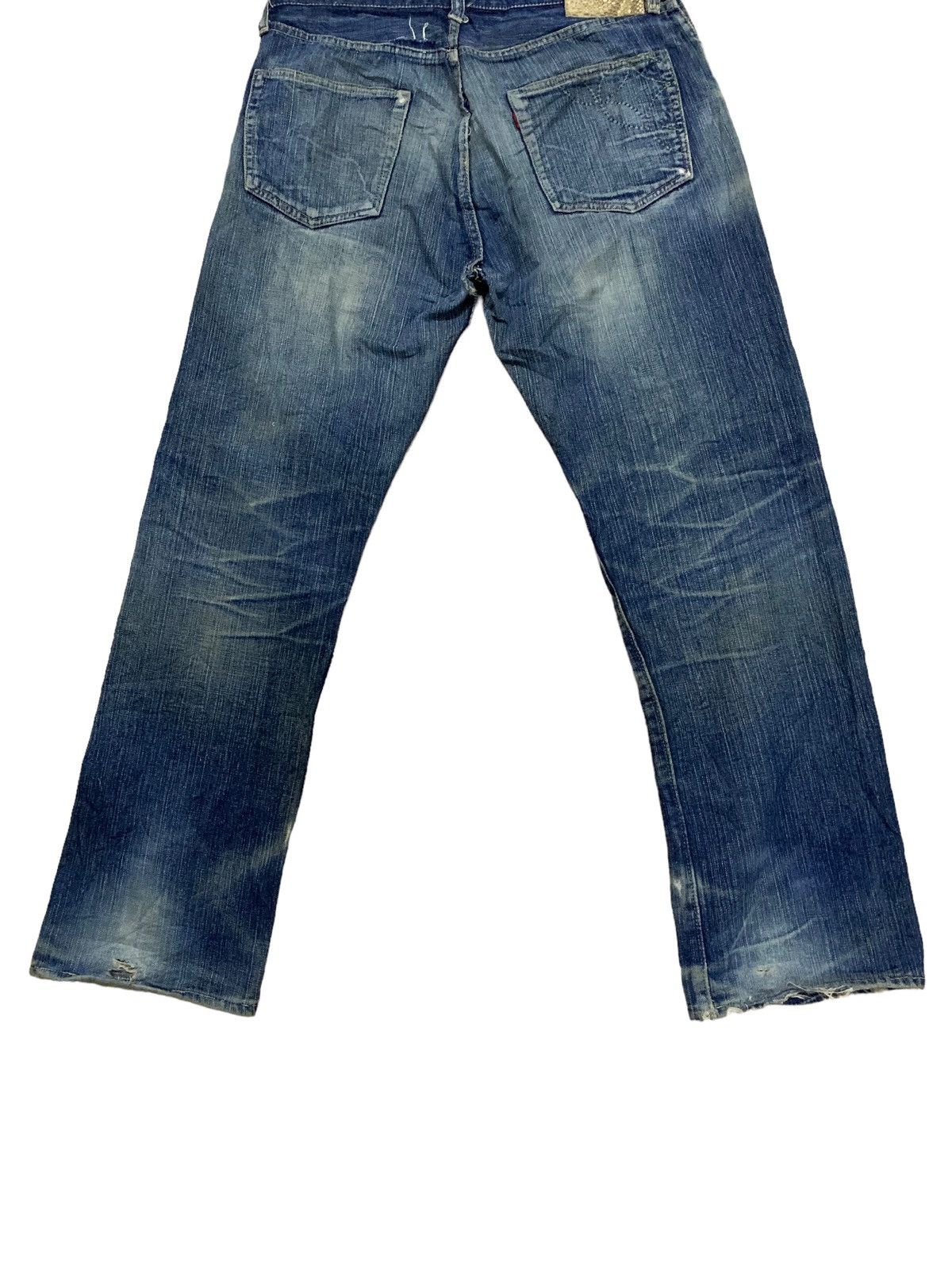 Sugar Cane × Toyo Enterprises 🔥Vintage🔥 True Vintage Sugar Cane Selvedge ButtonFly Jeans Size US 34 / EU 50 - 10 Thumbnail