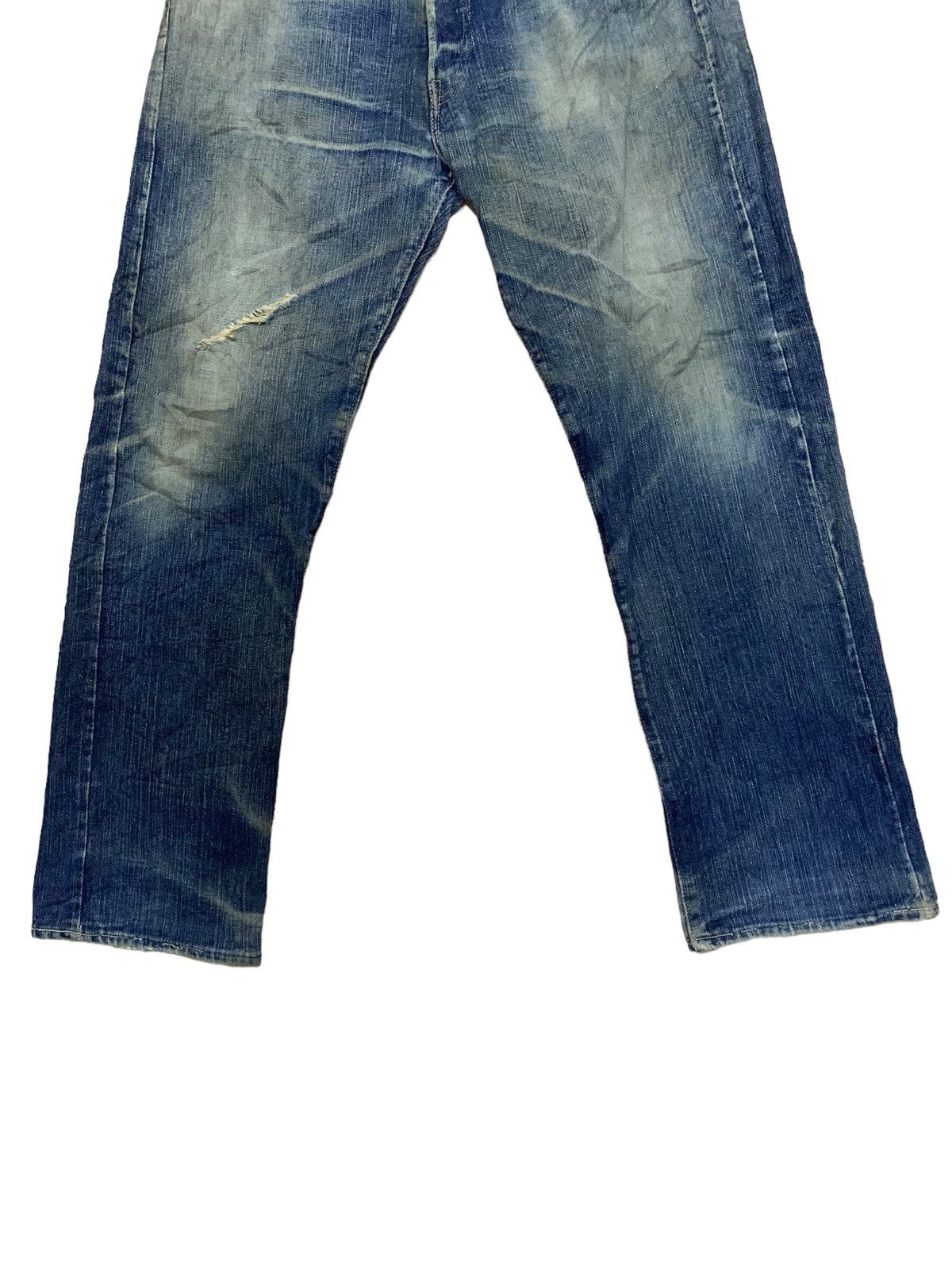 Sugar Cane × Toyo Enterprises 🔥Vintage🔥 True Vintage Sugar Cane Selvedge ButtonFly Jeans Size US 34 / EU 50 - 4 Thumbnail