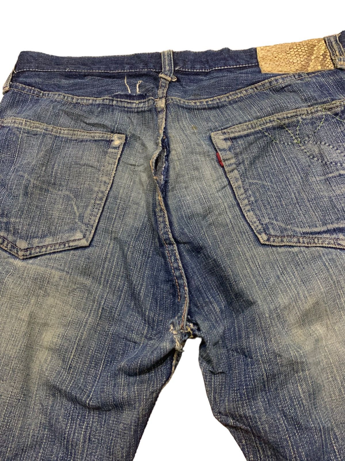 Sugar Cane × Toyo Enterprises 🔥Vintage🔥 True Vintage Sugar Cane Selvedge ButtonFly Jeans Size US 34 / EU 50 - 13 Thumbnail