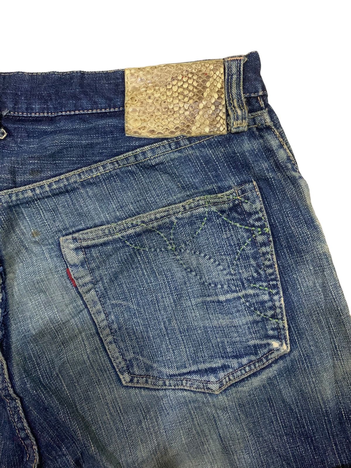 Sugar Cane × Toyo Enterprises 🔥Vintage🔥 True Vintage Sugar Cane Selvedge ButtonFly Jeans Size US 34 / EU 50 - 11 Thumbnail