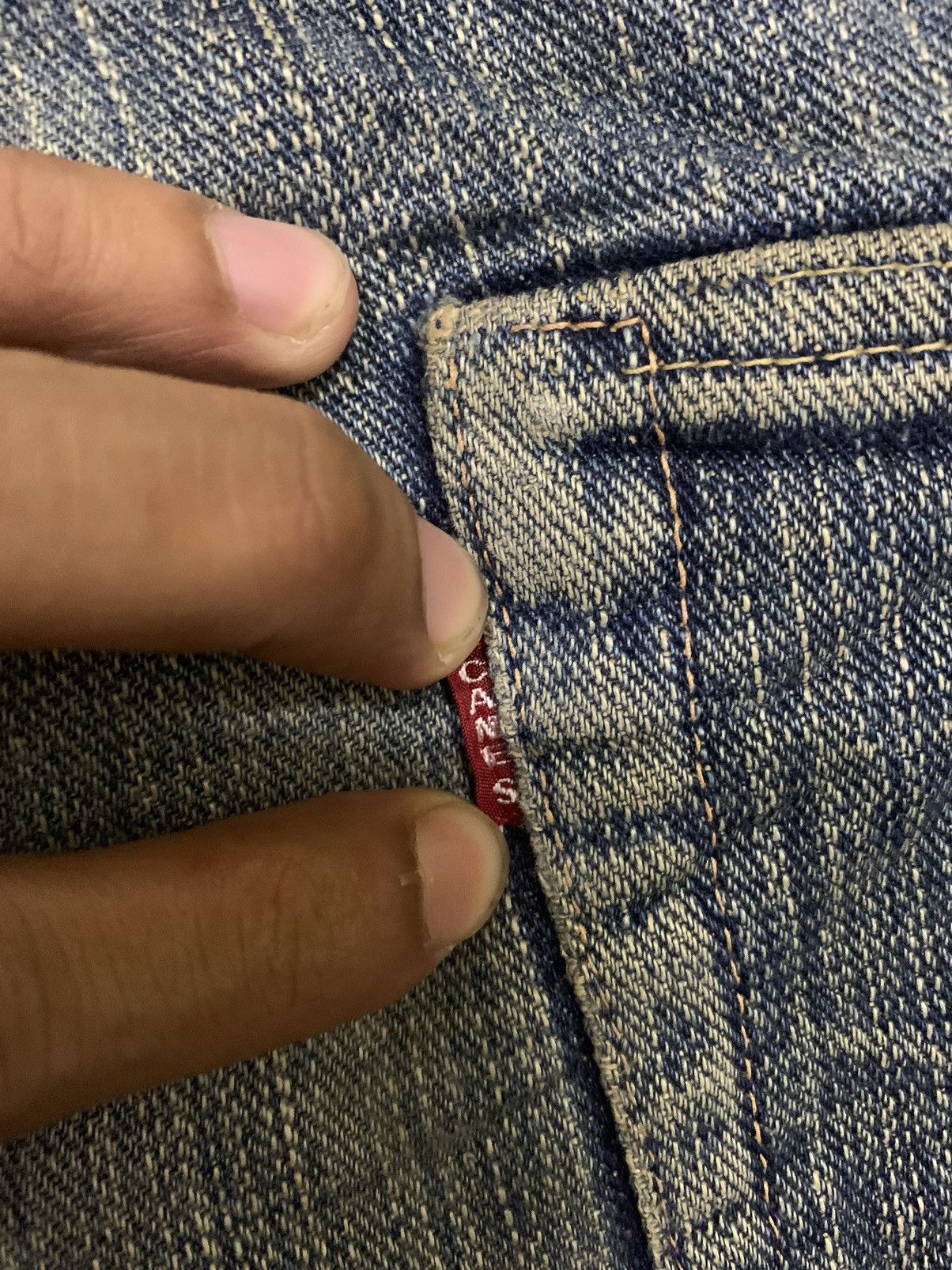 Sugar Cane × Toyo Enterprises 🔥Vintage🔥 True Vintage Sugar Cane Selvedge ButtonFly Jeans Size US 34 / EU 50 - 17 Thumbnail
