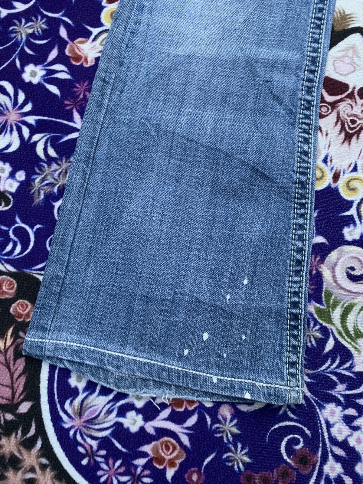 Other Wide Leg Vigoss Studio Distressed Denim Size US 30 / EU 46 - 3 Thumbnail