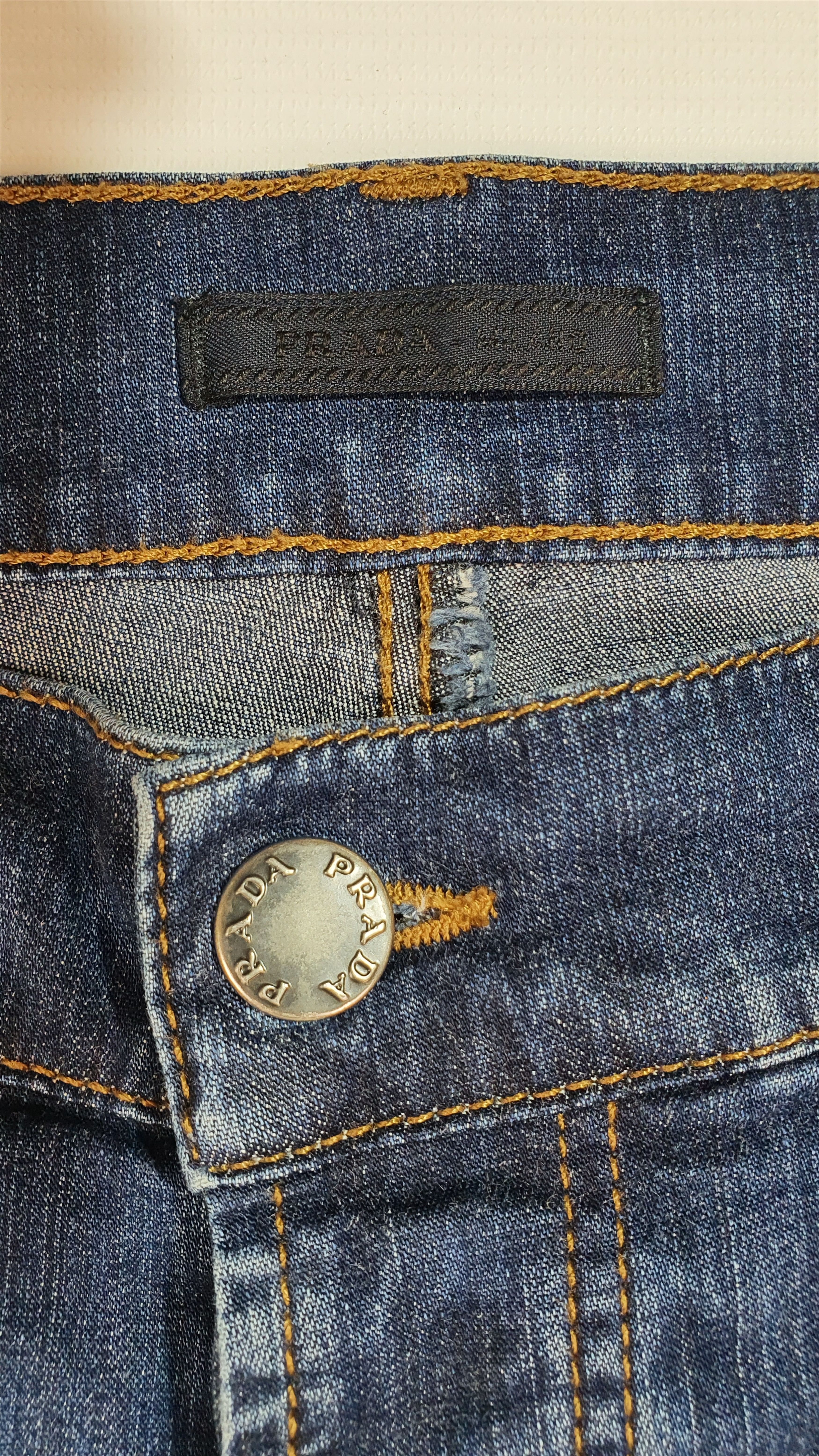 Prada Luxury Prada Tight Light Jeans Size US 32 / EU 48 - 10 Thumbnail