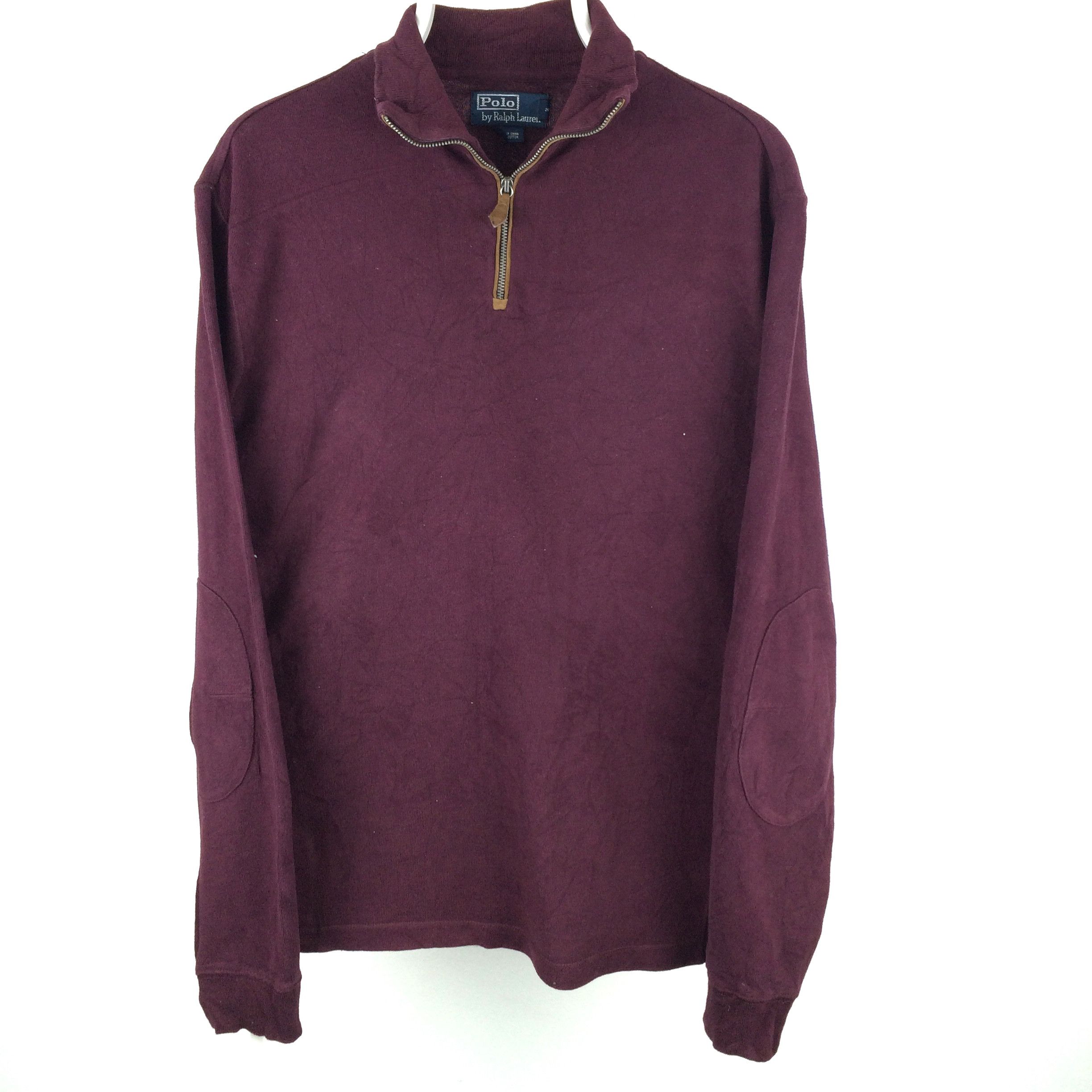 Polo Ralph Lauren × Vintage D11 POLO RALPH LAUREN SWEATSHIRT HALF ZIPPER PULLOVER Size US M / EU 48-50 / 2 - 1 Thumbnail