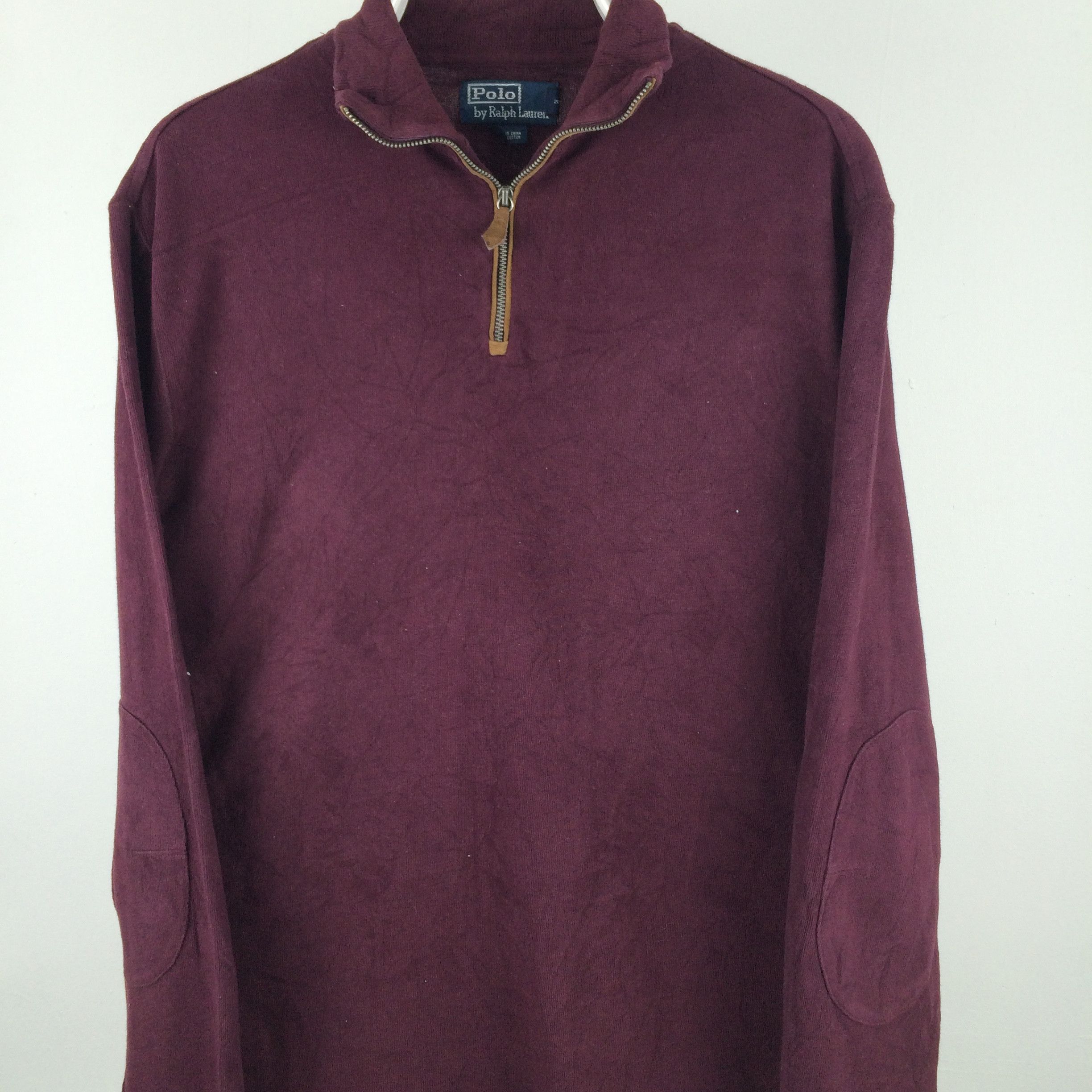 Polo Ralph Lauren × Vintage D11 POLO RALPH LAUREN SWEATSHIRT HALF ZIPPER PULLOVER Size US M / EU 48-50 / 2 - 5 Thumbnail