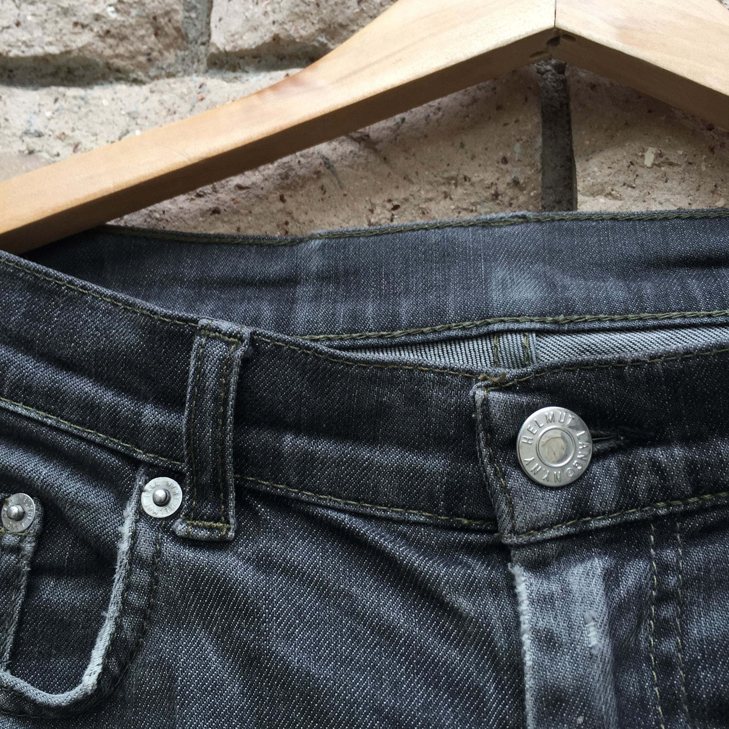 Helmut Lang HELMUT LANG Elastic denim low waist straight leg.. Size US 32 / EU 48 - 6 Thumbnail