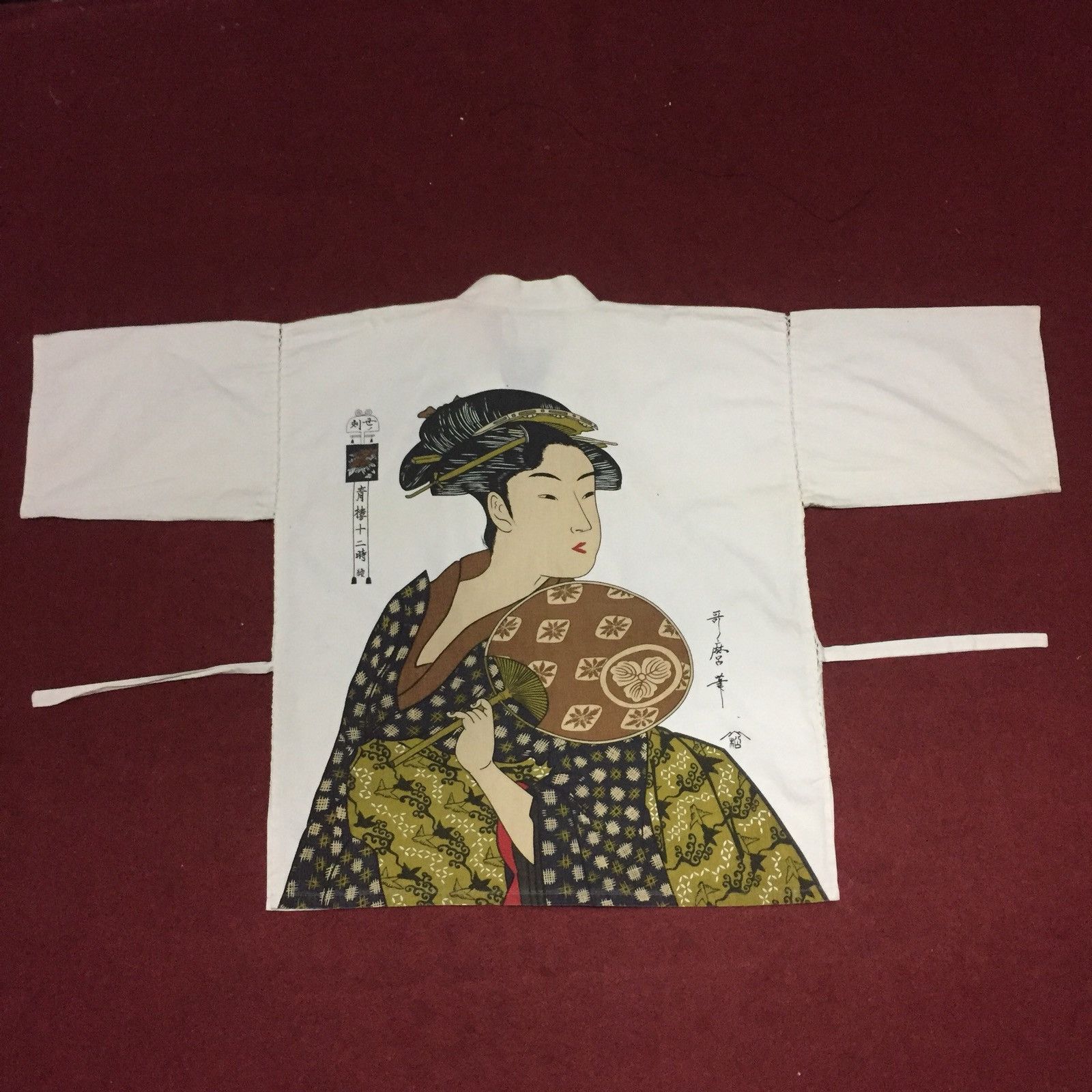 GEISHA Kimono Japanese Tradisional Style Big Design