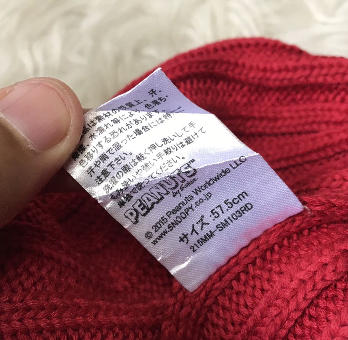 peanuts beanie hat