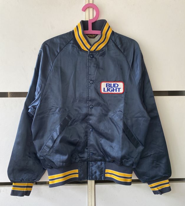 Dunbrooke VINTAGE BUD LIGHT PLA-JAC STADIUM JACKET | Grailed