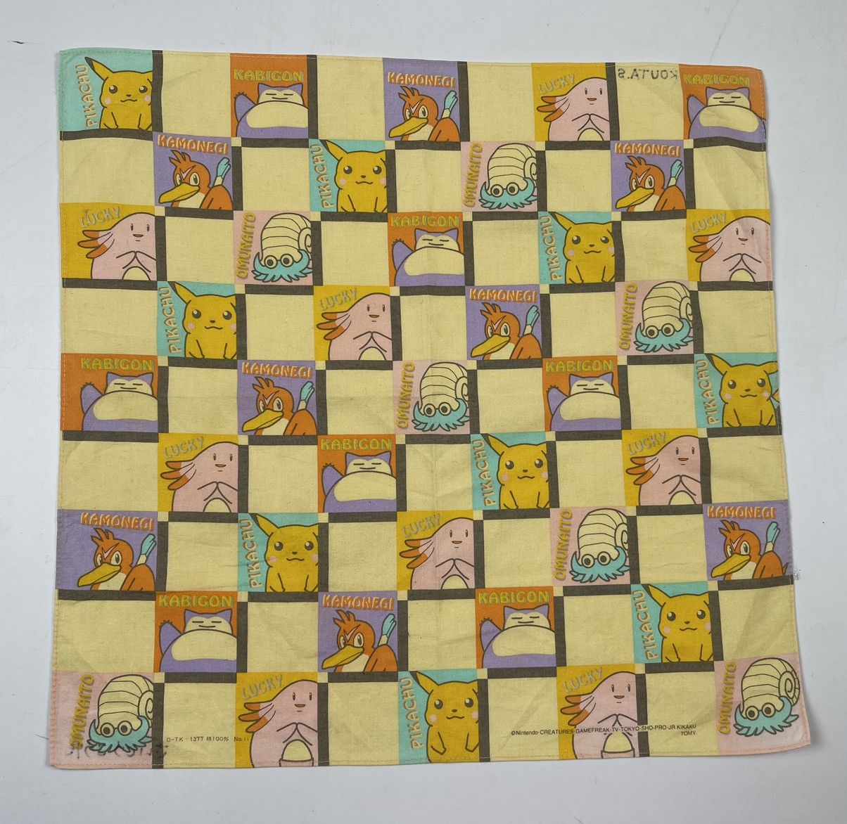 Japanese Brand × Pokemon pokemon bandana handkerchief neckerchief Size ONE SIZE - 1 Thumbnail