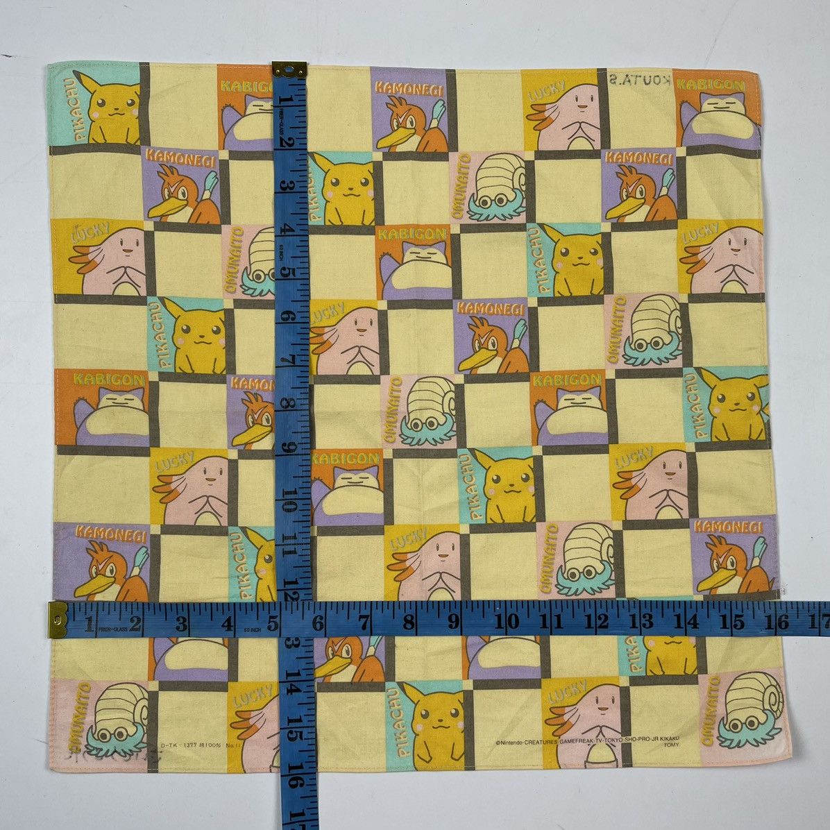Japanese Brand × Pokemon pokemon bandana handkerchief neckerchief Size ONE SIZE - 6 Thumbnail
