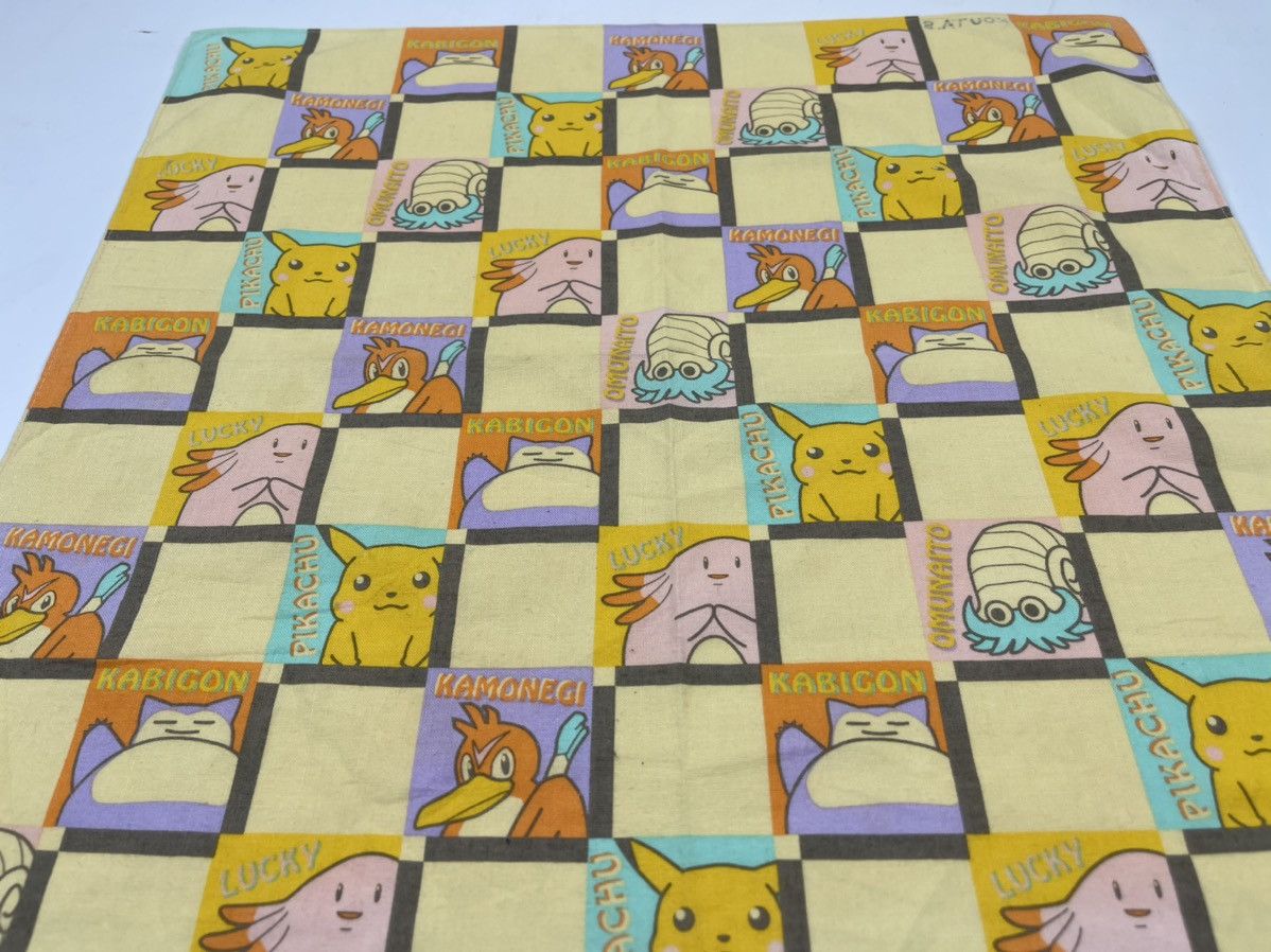 Japanese Brand × Pokemon pokemon bandana handkerchief neckerchief Size ONE SIZE - 4 Thumbnail