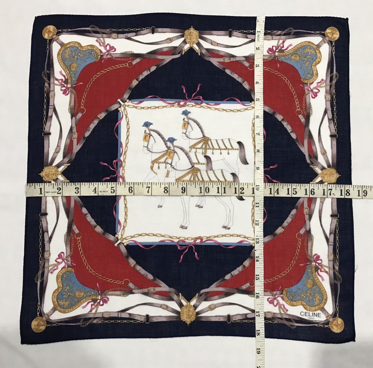 Celine celine bandana handkerchief pocket square HC0588 Size ONE SIZE - 6 Thumbnail