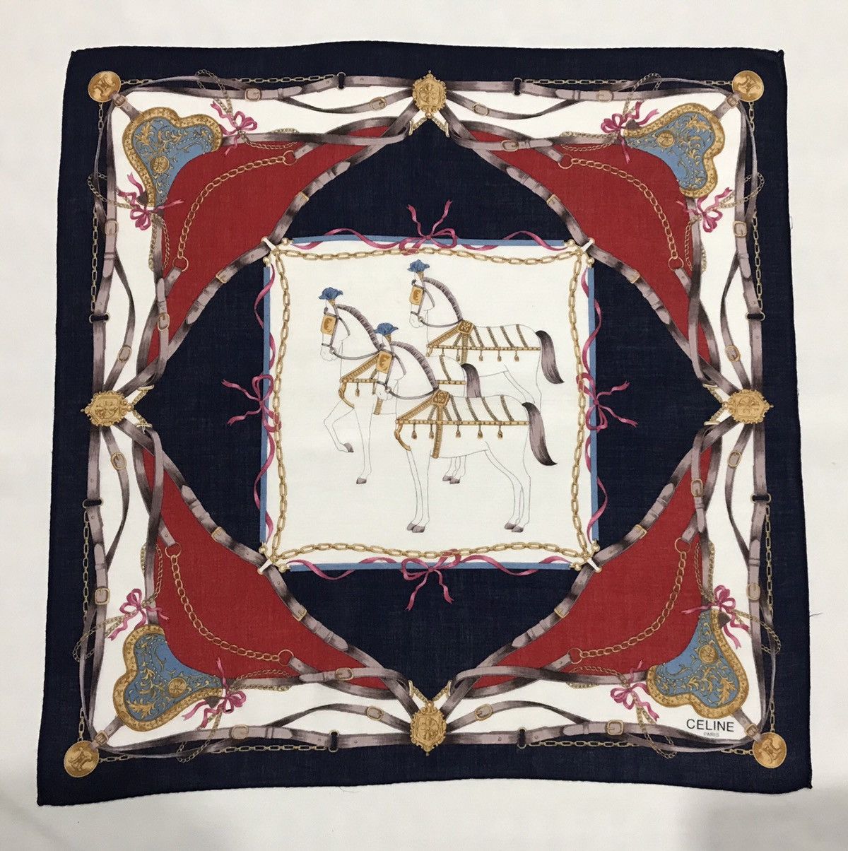 Celine celine bandana handkerchief pocket square HC0588 Size ONE SIZE - 1 Thumbnail