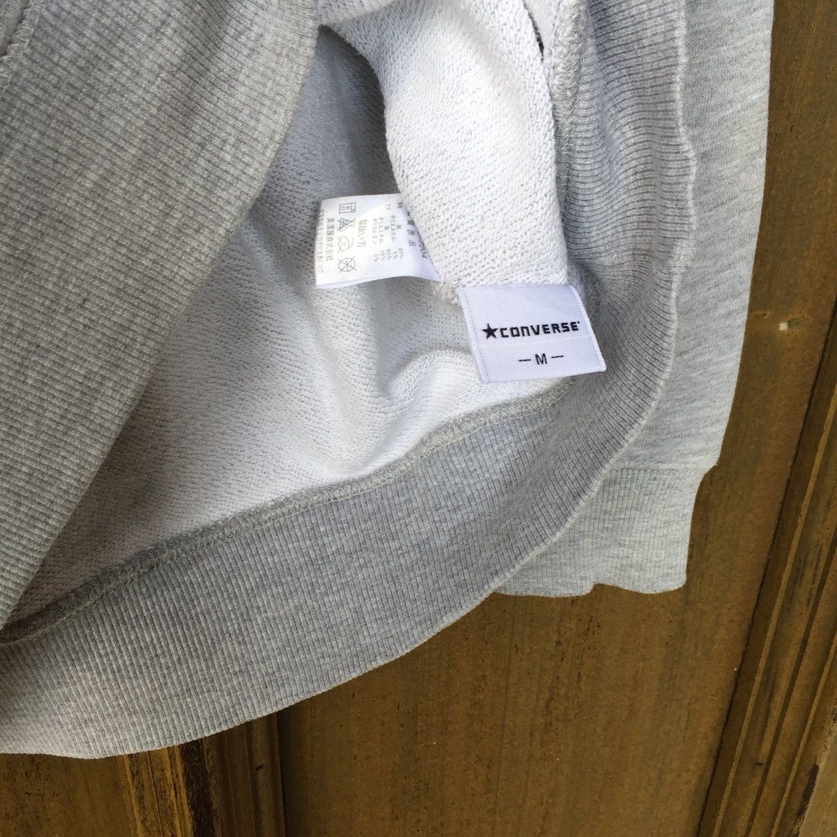 Converse CONVERSE sweatshirt spellout embroidered small logo.. Size US S / EU 44-46 / 1 - 4 Thumbnail