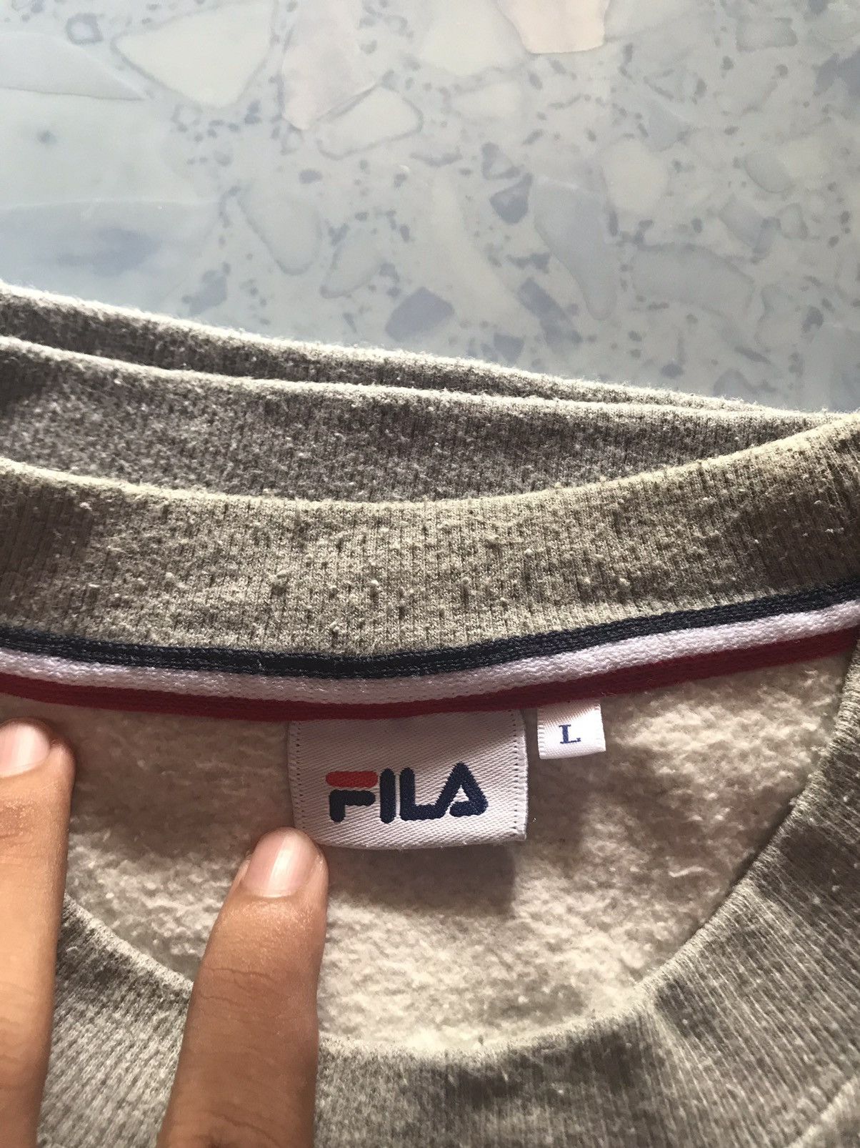 Fila Fila sweatshirt size L Size US L / EU 52-54 / 3 - 3 Thumbnail