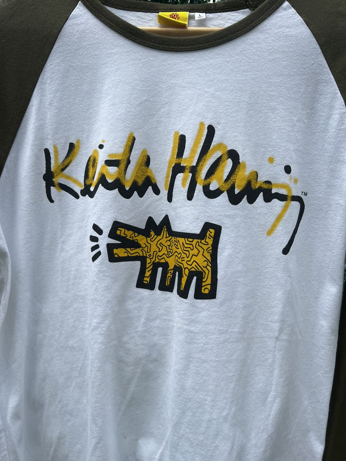 Keith Haring × Vintage Vintage Keith Haring long sleeve shirts Size L / US 10 / IT 46 - 4 Thumbnail