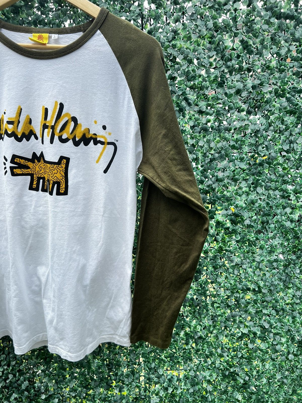 Keith Haring × Vintage Vintage Keith Haring long sleeve shirts Size L / US 10 / IT 46 - 2 Thumbnail