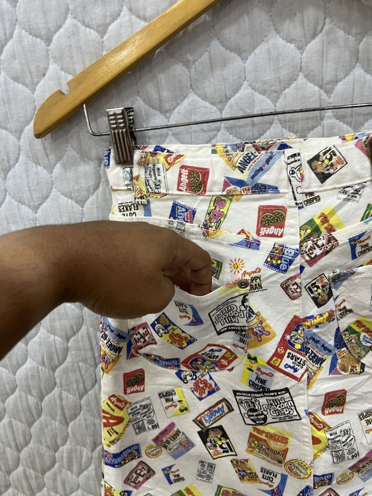 Hysteric Glamour (Ggg). ANGLE BLUE FULL PRINT HYPEBEAST SKIRT Size 25" / US 0 / IT 36 - 9 Thumbnail