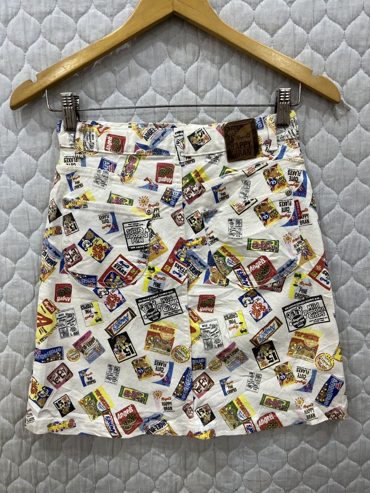 Hysteric Glamour (Ggg). ANGLE BLUE FULL PRINT HYPEBEAST SKIRT Size 25" / US 0 / IT 36 - 4 Thumbnail