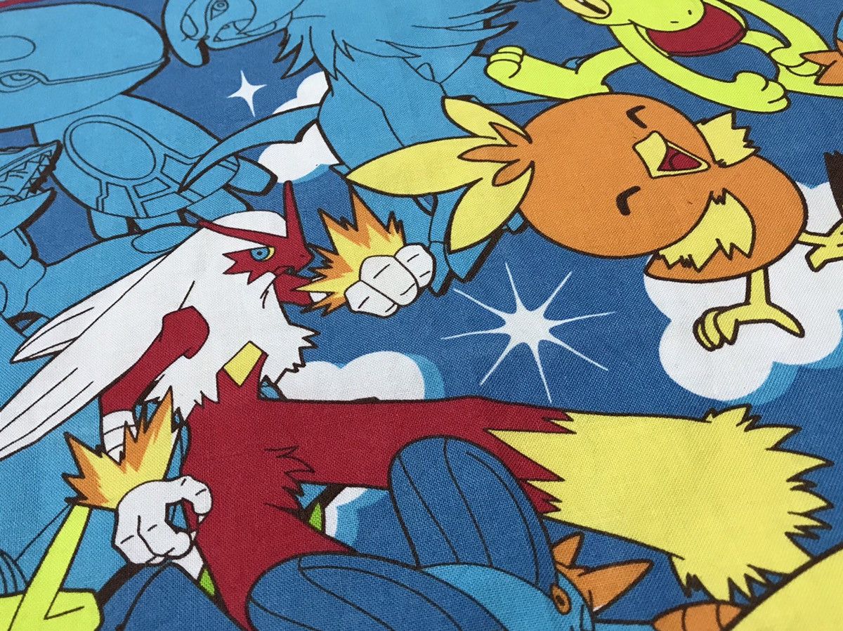 Cartoon Network × Japanese Brand × Pokemon pokemon bandana handkerchief pocket square Size ONE SIZE - 5 Thumbnail