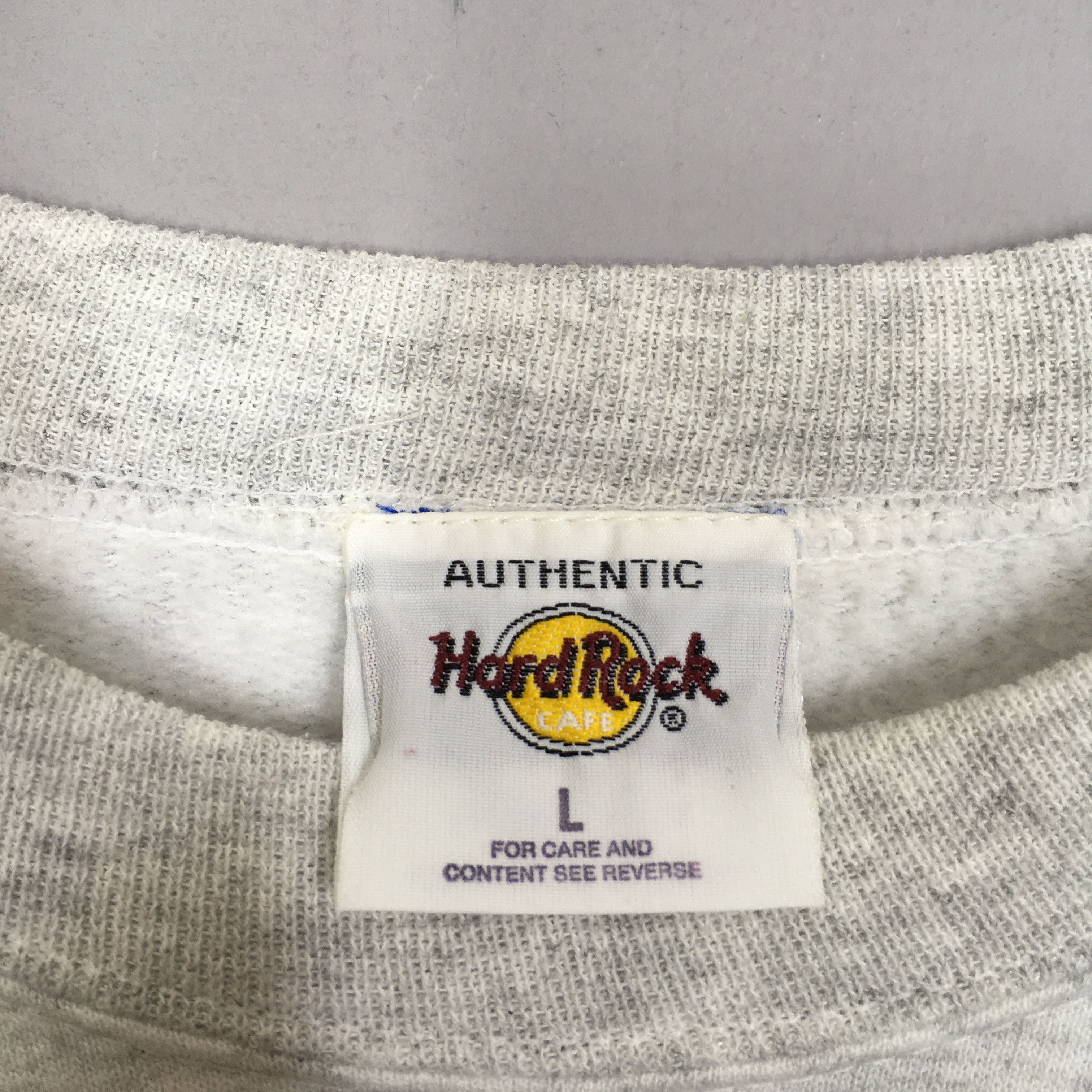 Hard Rock Cafe × Vintage Vintage Hard Rock Cafe Los Angeles Sweatshirt Large Size US L / EU 52-54 / 3 - 7 Thumbnail