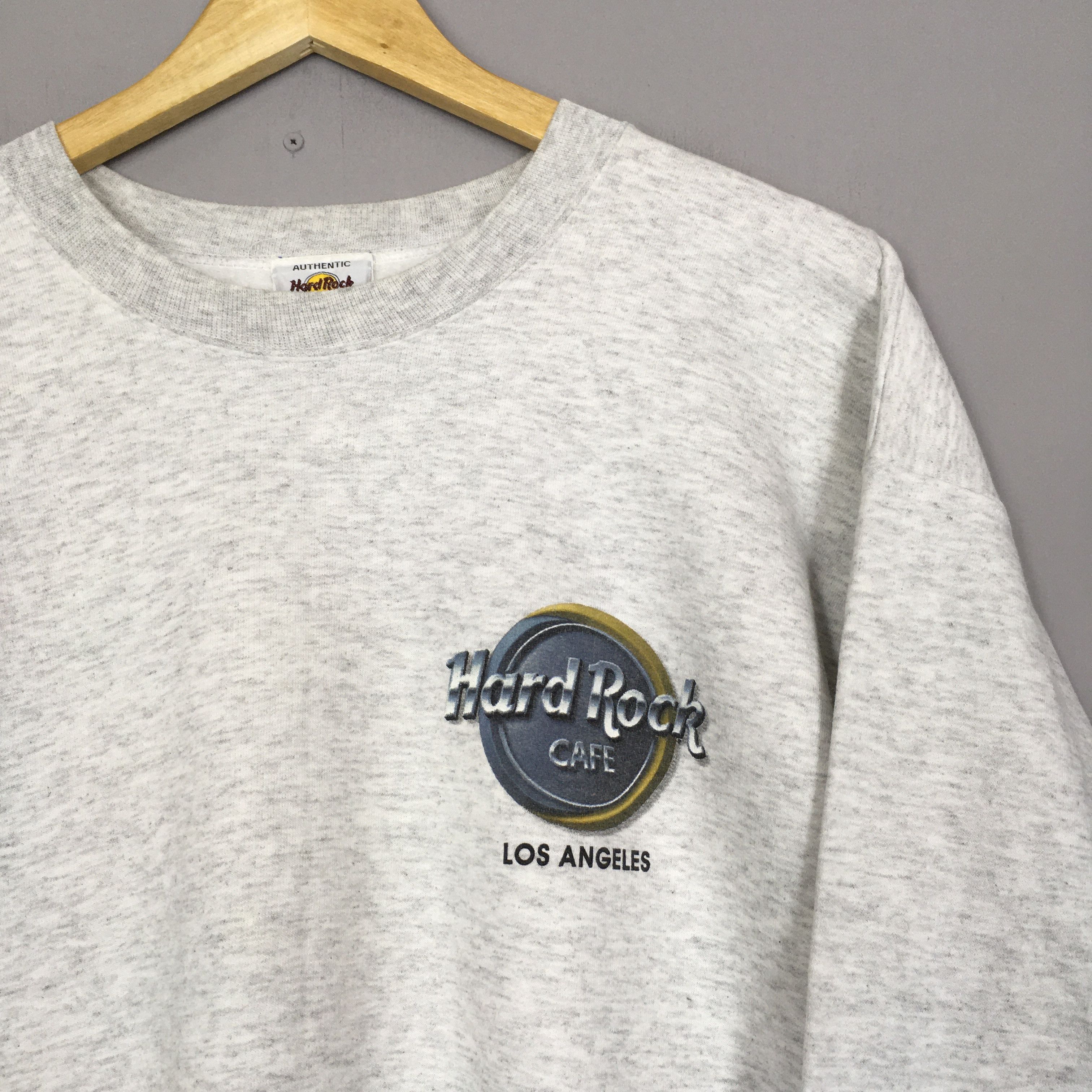Hard Rock Cafe × Vintage Vintage Hard Rock Cafe Los Angeles Sweatshirt Large Size US L / EU 52-54 / 3 - 4 Thumbnail