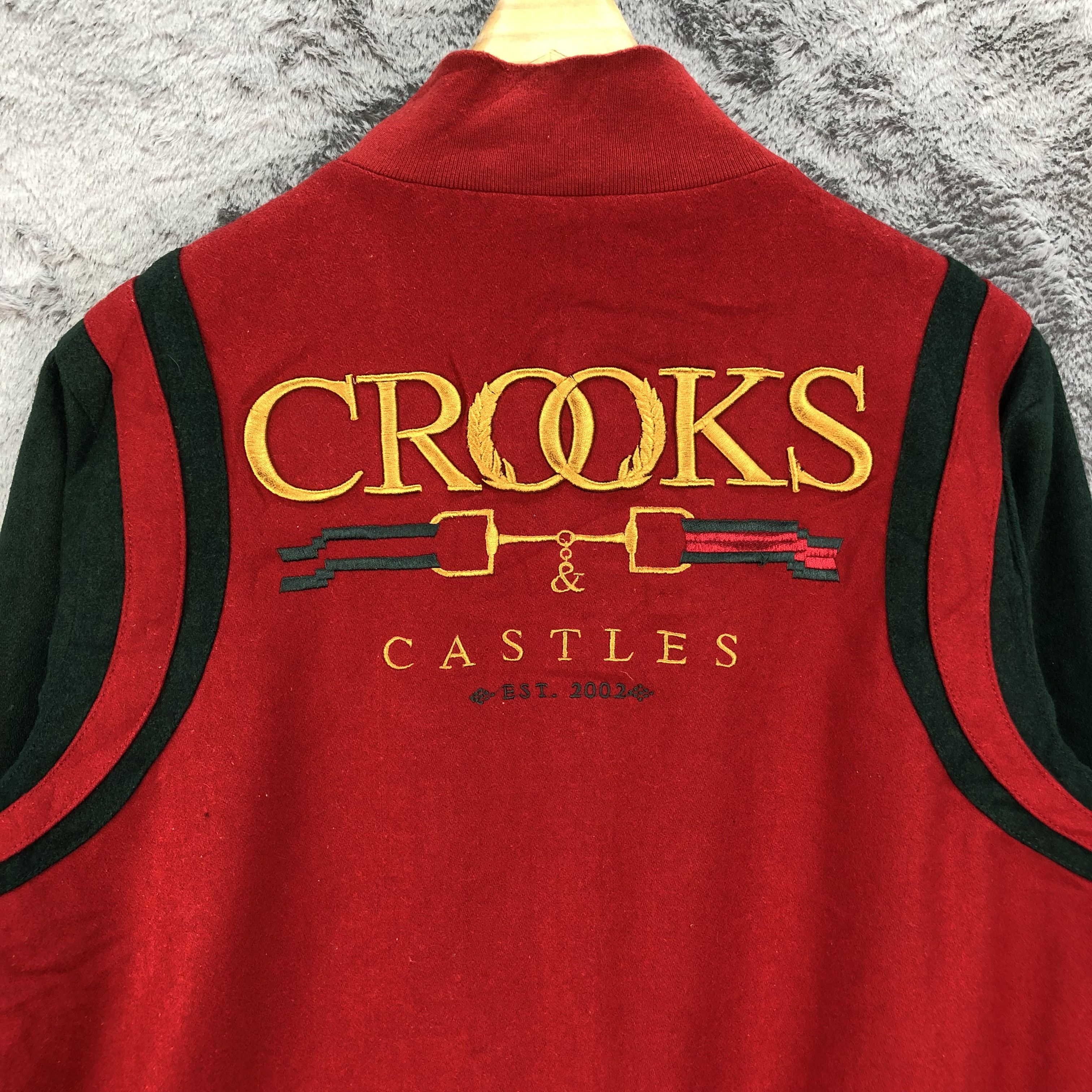 Crooks & Castles Crooks & Castles Stadium Jumper VarsityJacket #4779-169 Size US L / EU 52-54 / 3 - 2 Thumbnail