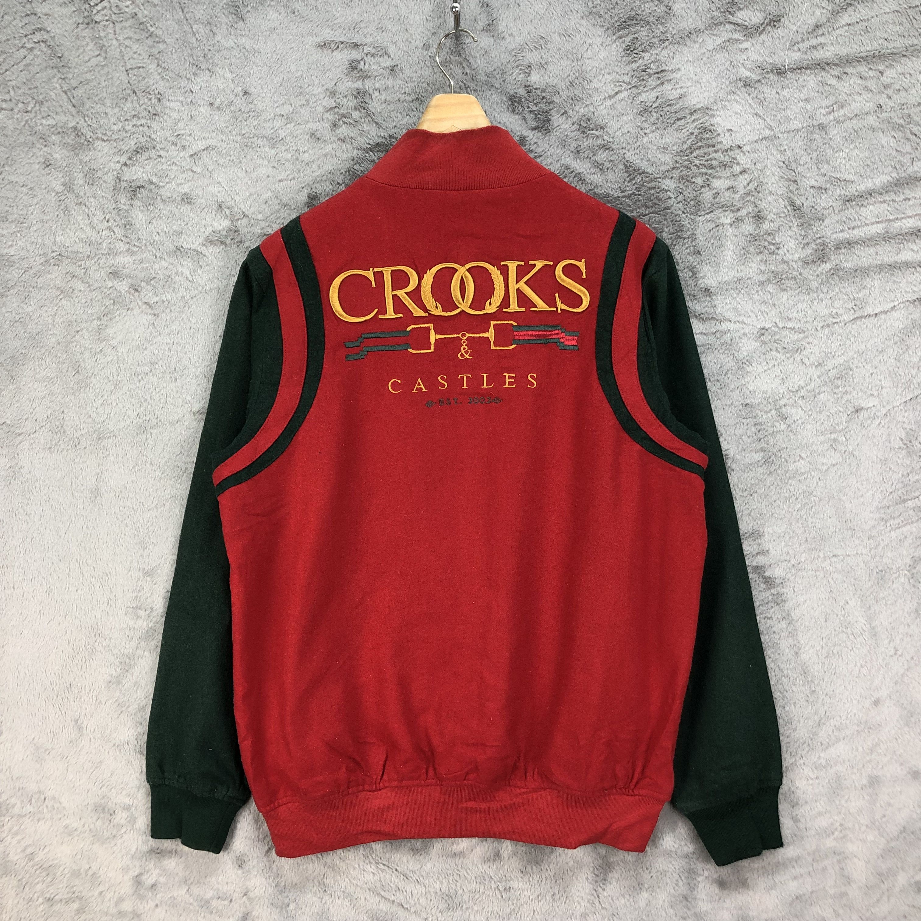 Crooks & Castles Crooks & Castles Stadium Jumper VarsityJacket #4779-169 Size US L / EU 52-54 / 3 - 1 Thumbnail