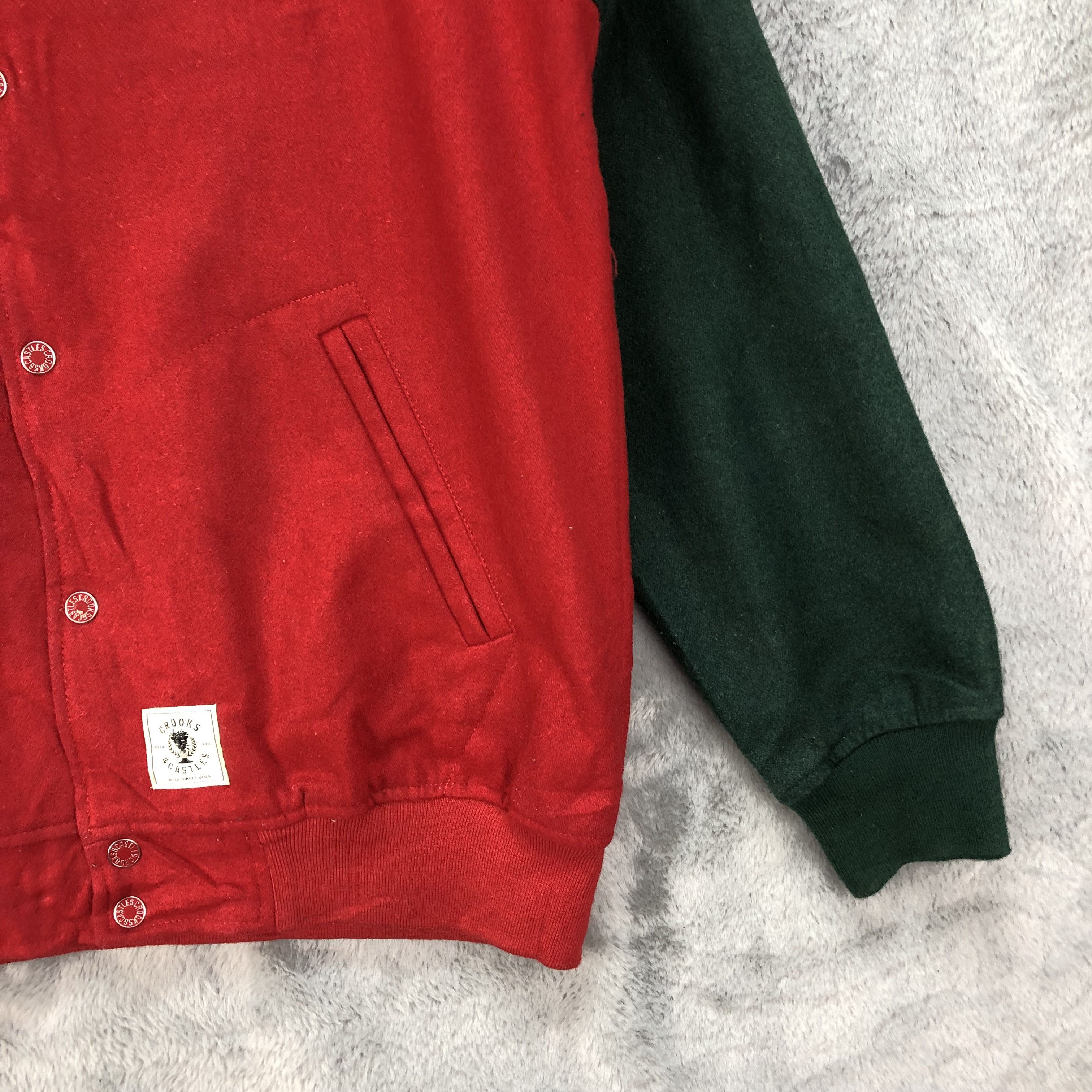 Crooks & Castles Crooks & Castles Stadium Jumper VarsityJacket #4779-169 Size US L / EU 52-54 / 3 - 9 Thumbnail