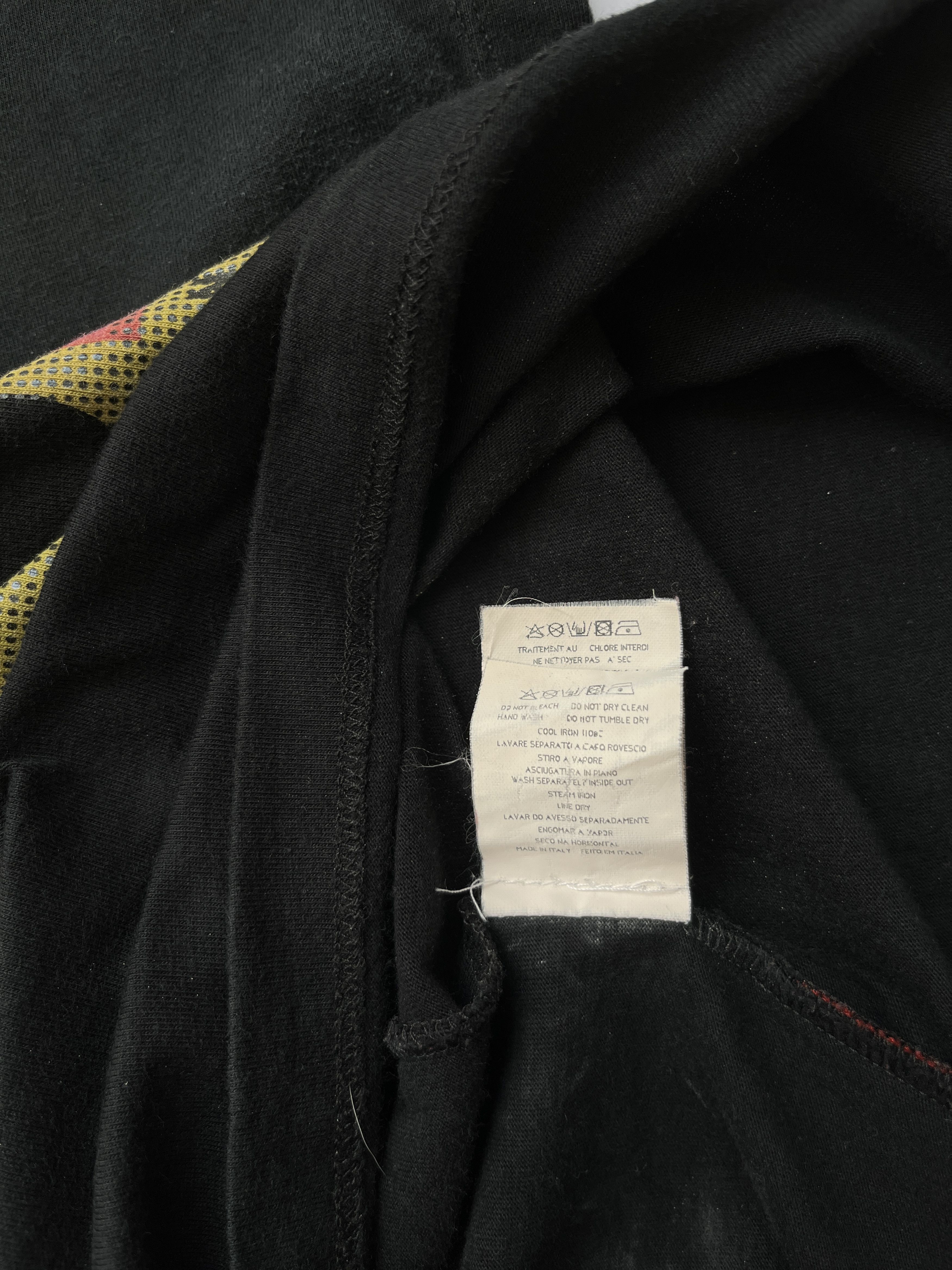 Jean Paul Gaultier ⚡️QUICK SALE⚡️1990's Jean Paul Gaultier Black Equal T-Shirt Size M / US 6-8 / IT 42-44 - 5 Thumbnail