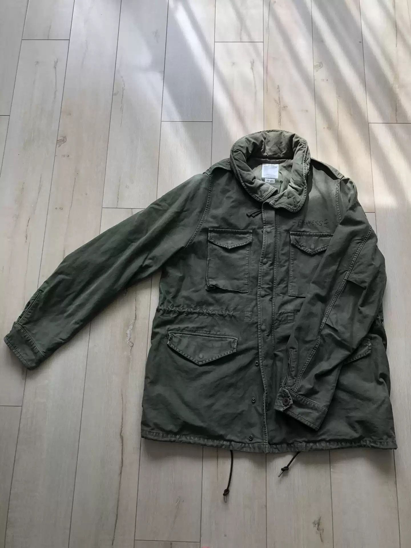 image of Visvim 18Aw Spot Bickle M65 Size 5 Olive, Men's