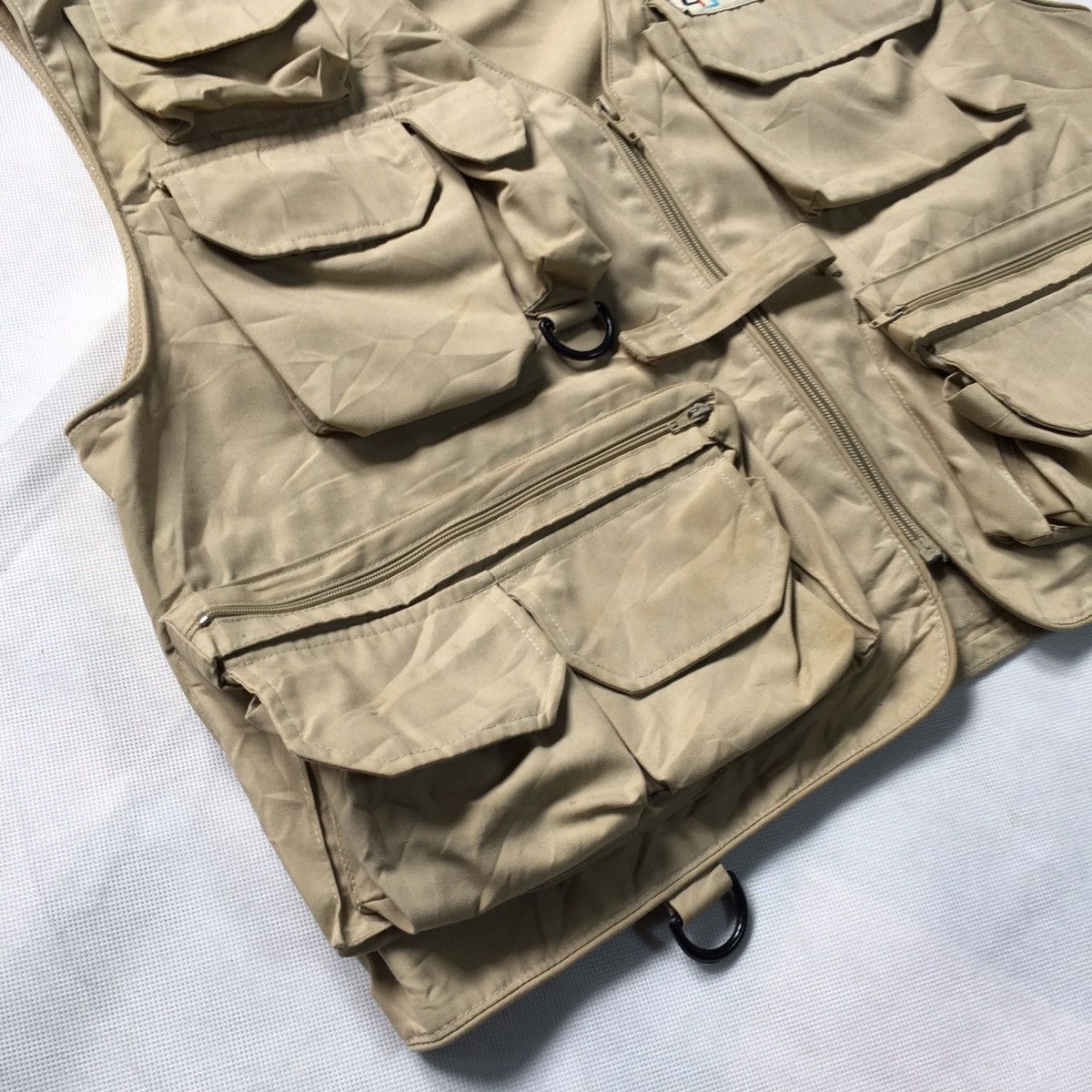 Japanese Brand Daiwa Multipocket Tech Tactical Zipper Utility Vest Size US M / EU 48-50 / 2 - 5 Thumbnail