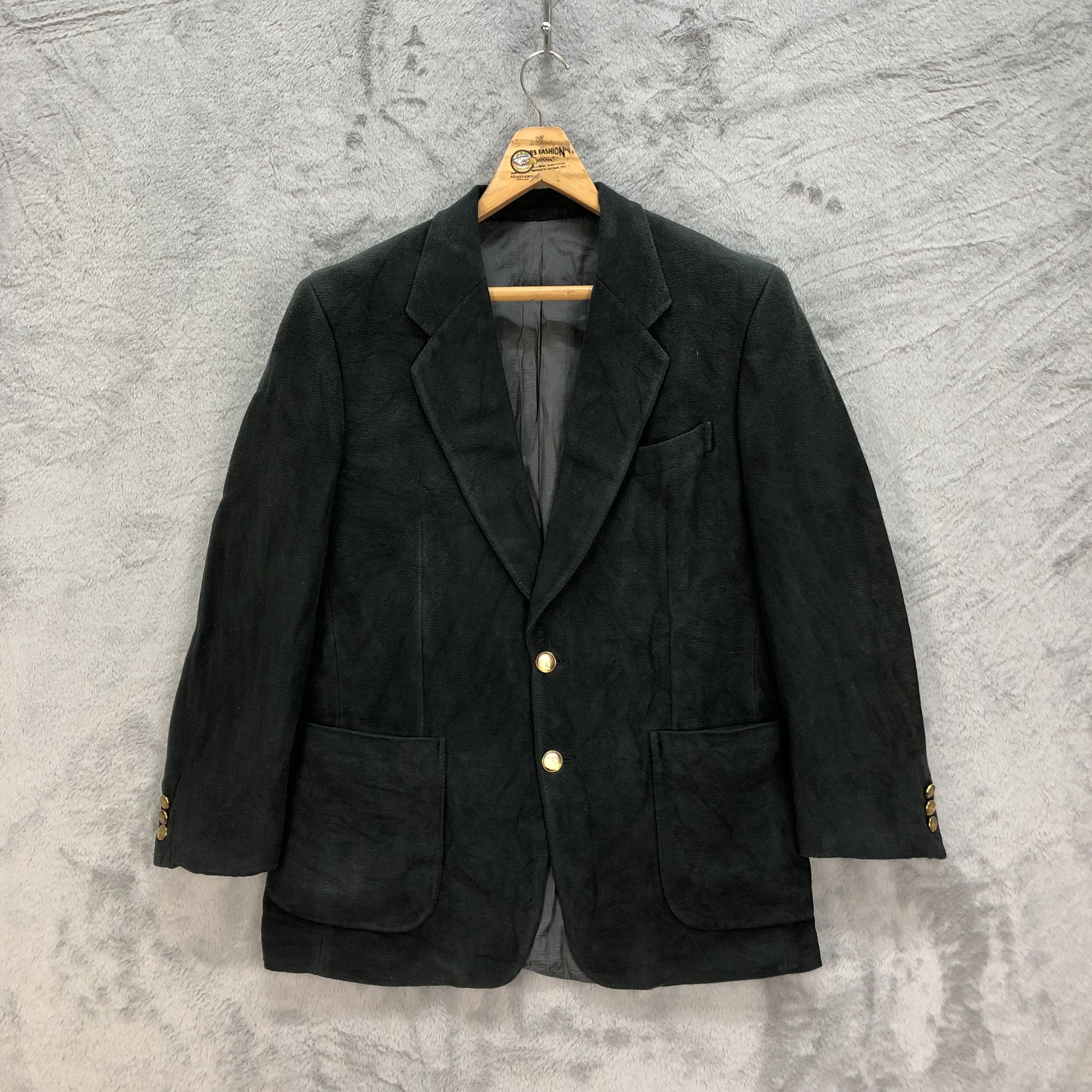 Lanvin LANVIN PARIS WOOL SUIT JACKET / BLAZERS #6100-45 Size US M / EU 48-50 / 2 - 1 Thumbnail