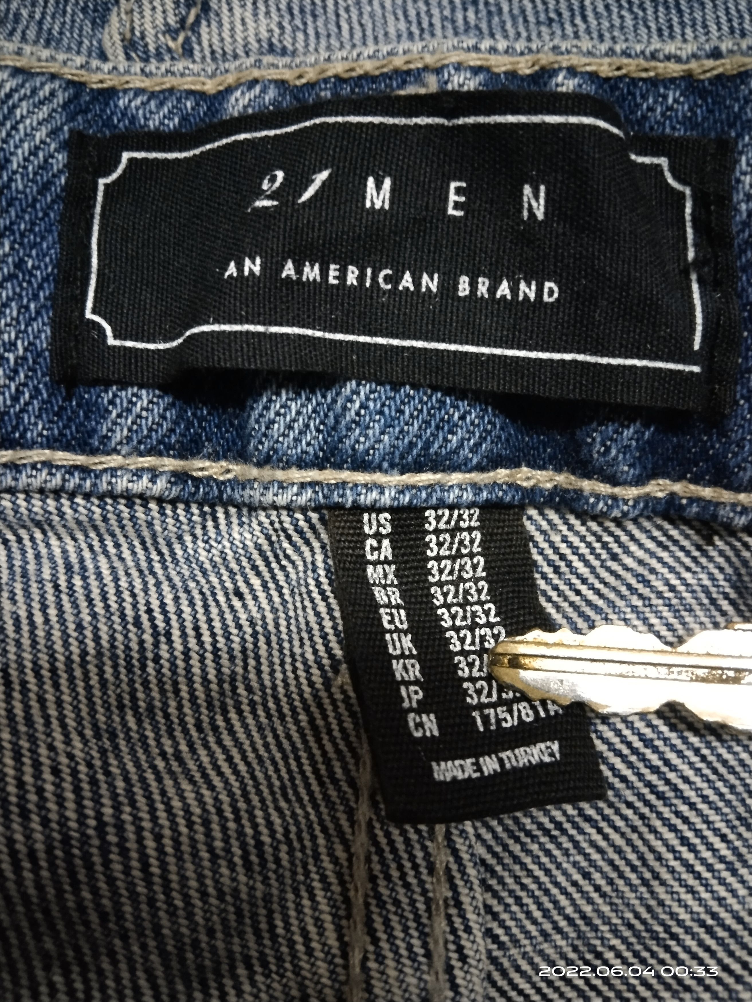21 Men DiSTRESSED RIPED PUNK STYLE JAPANESE 21 MEN DENIM PANTS Size US 32 / EU 48 - 6 Thumbnail