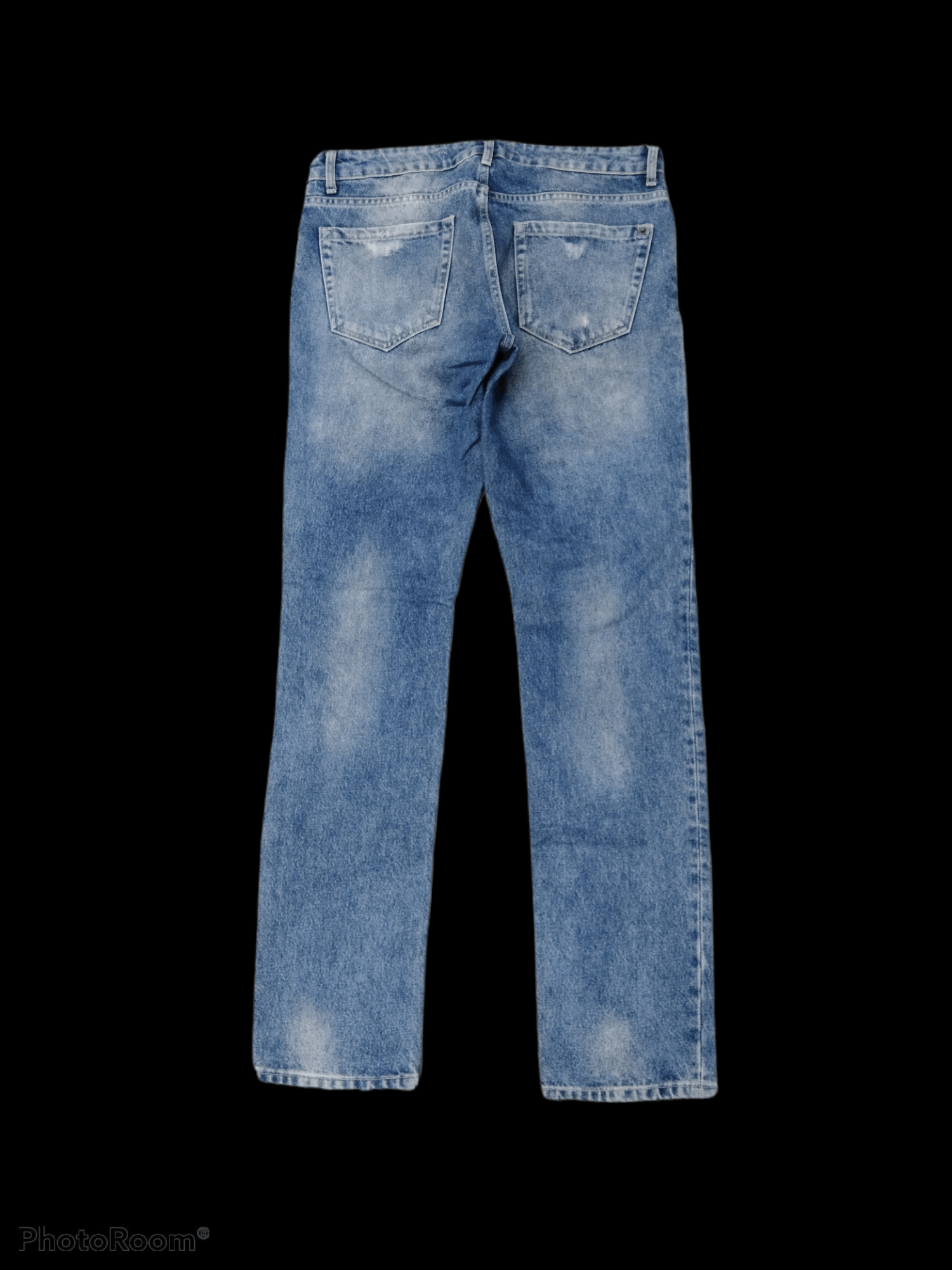 21 Men DiSTRESSED RIPED PUNK STYLE JAPANESE 21 MEN DENIM PANTS Size US 32 / EU 48 - 2 Thumbnail
