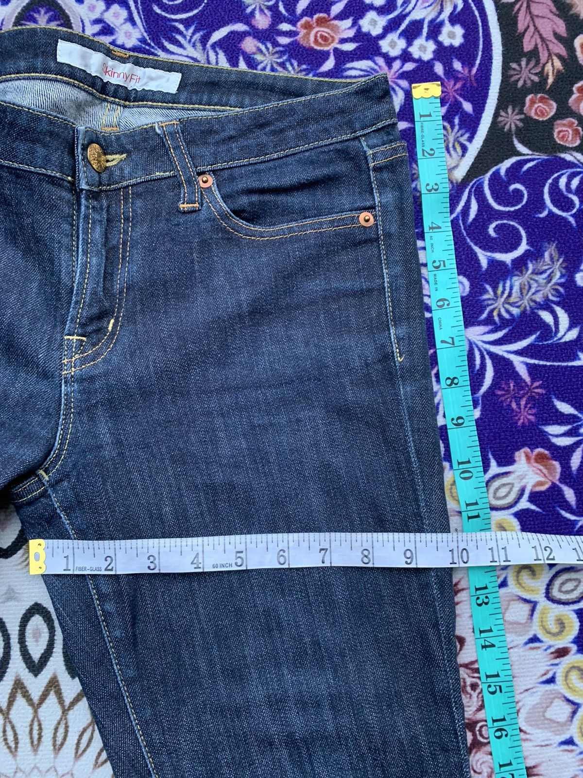 Japanese Brand Uniqlo Skinny Fit Denim Size US 31 - 9 Thumbnail