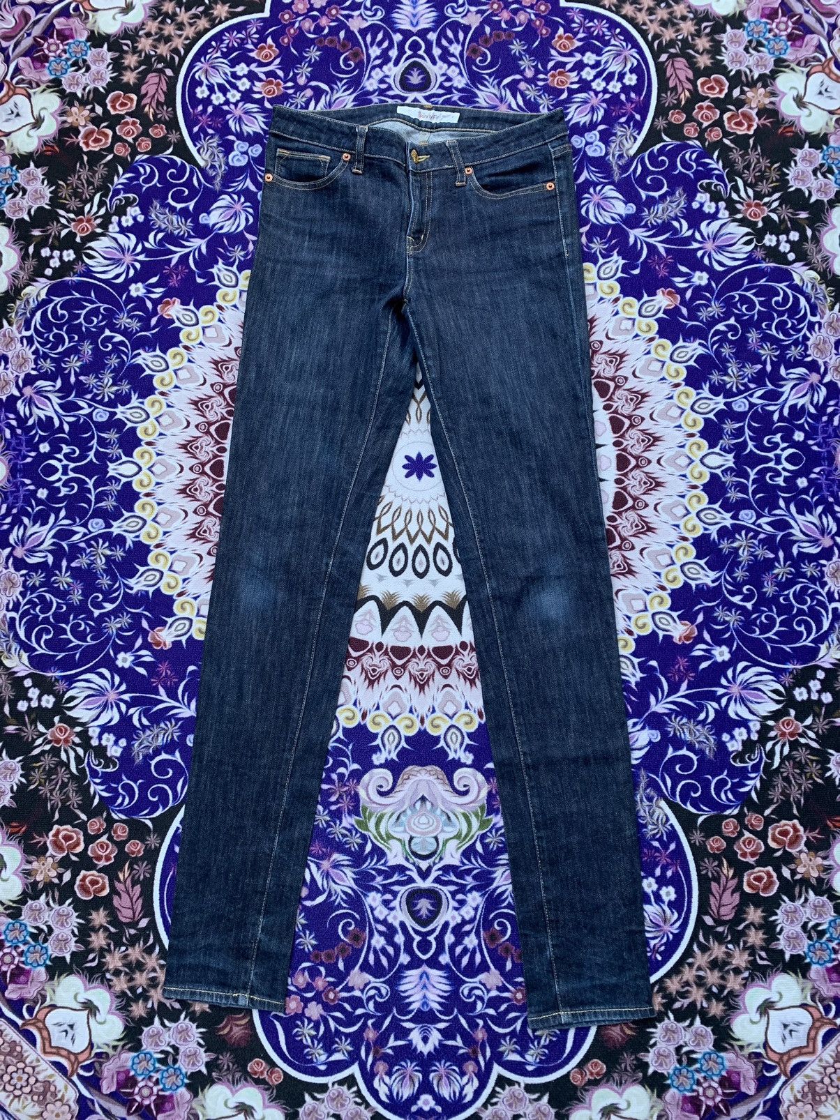 Japanese Brand Uniqlo Skinny Fit Denim Size US 31 - 1 Thumbnail