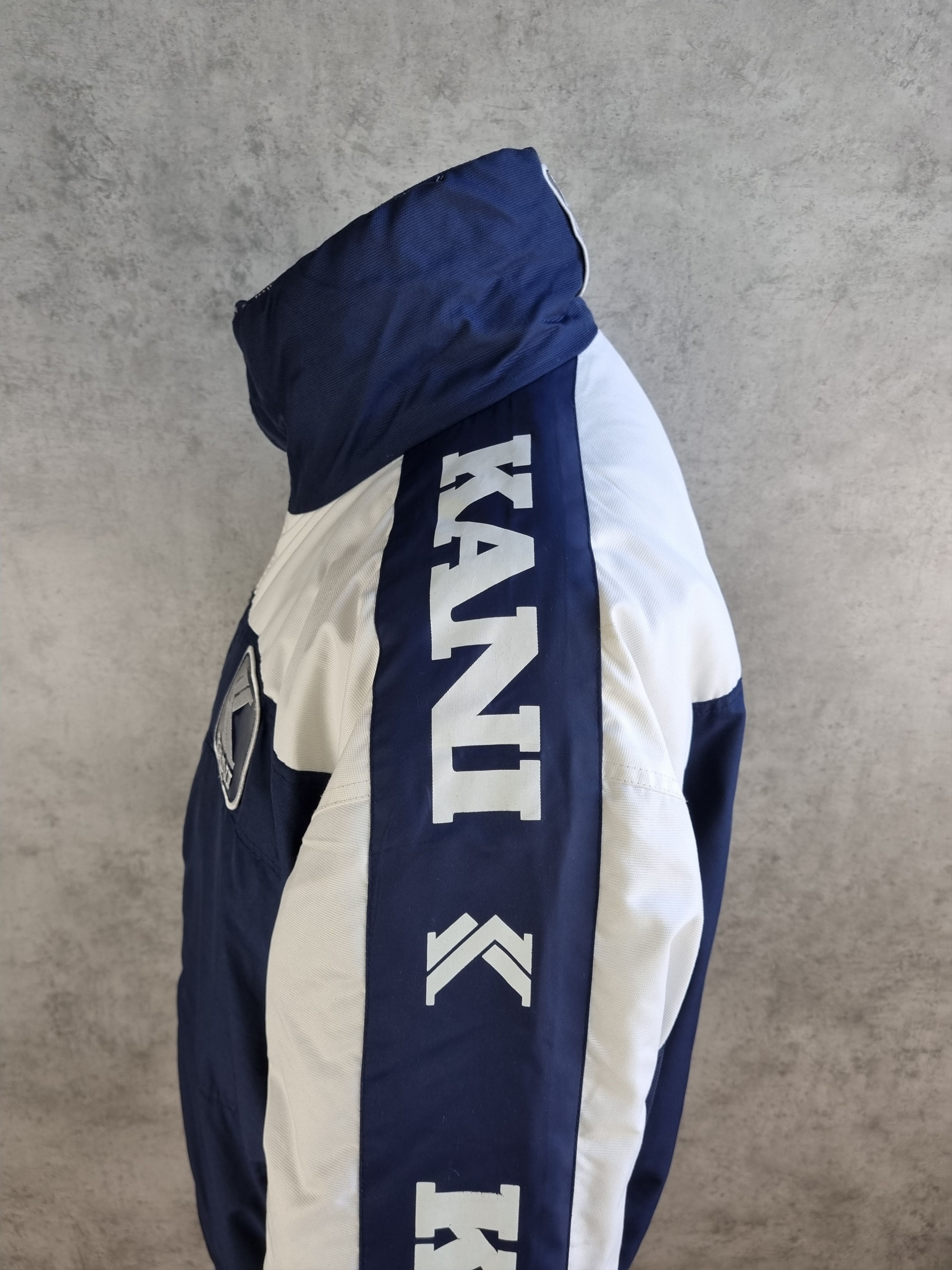 Karl Kani × Vintage 90s Vintage Karl Kani Down Puffer Jacket Side Tape Size US XL / EU 56 / 4 - 6 Thumbnail