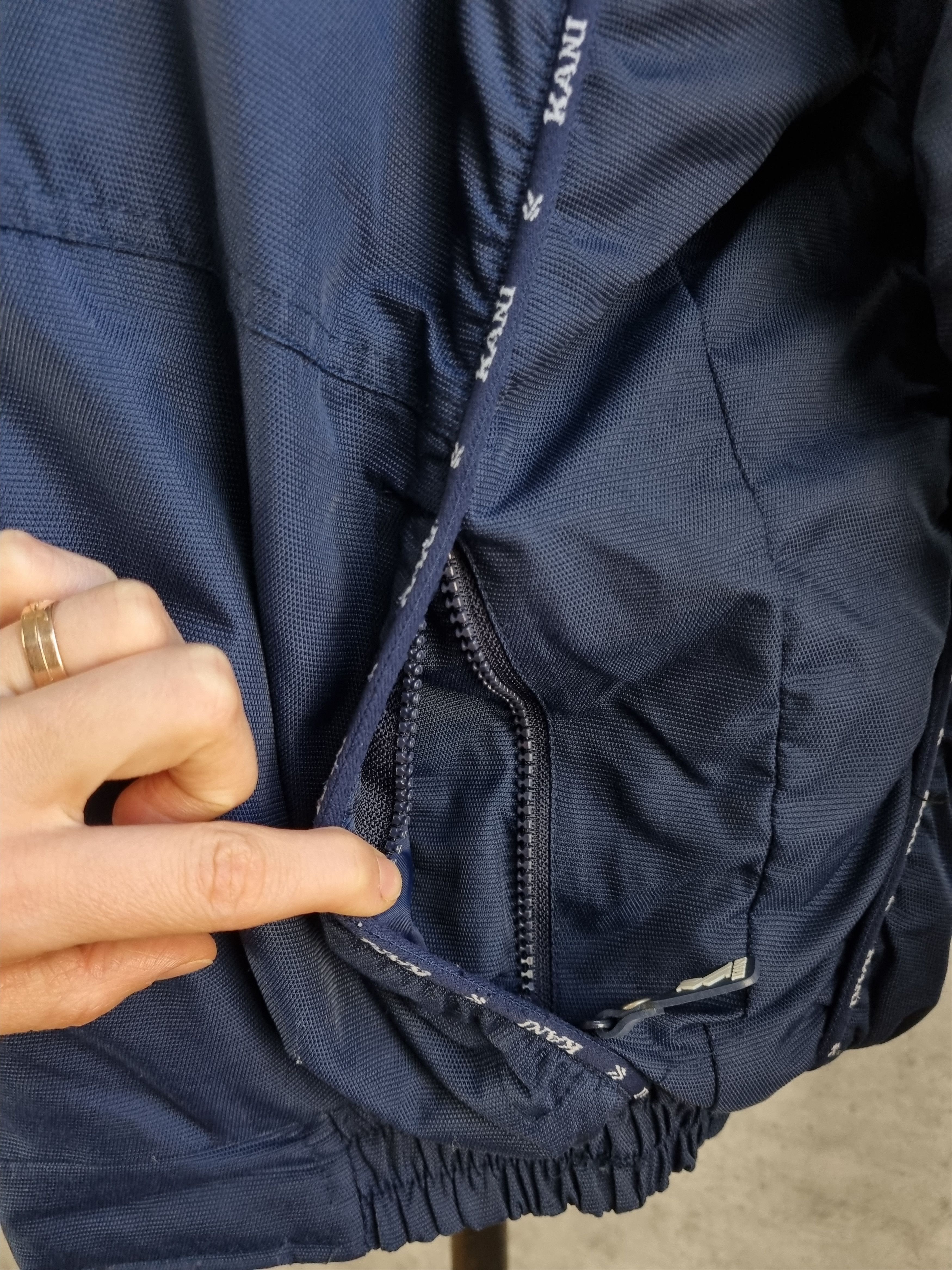 Karl Kani × Vintage 90s Vintage Karl Kani Down Puffer Jacket Side Tape Size US XL / EU 56 / 4 - 18 Thumbnail