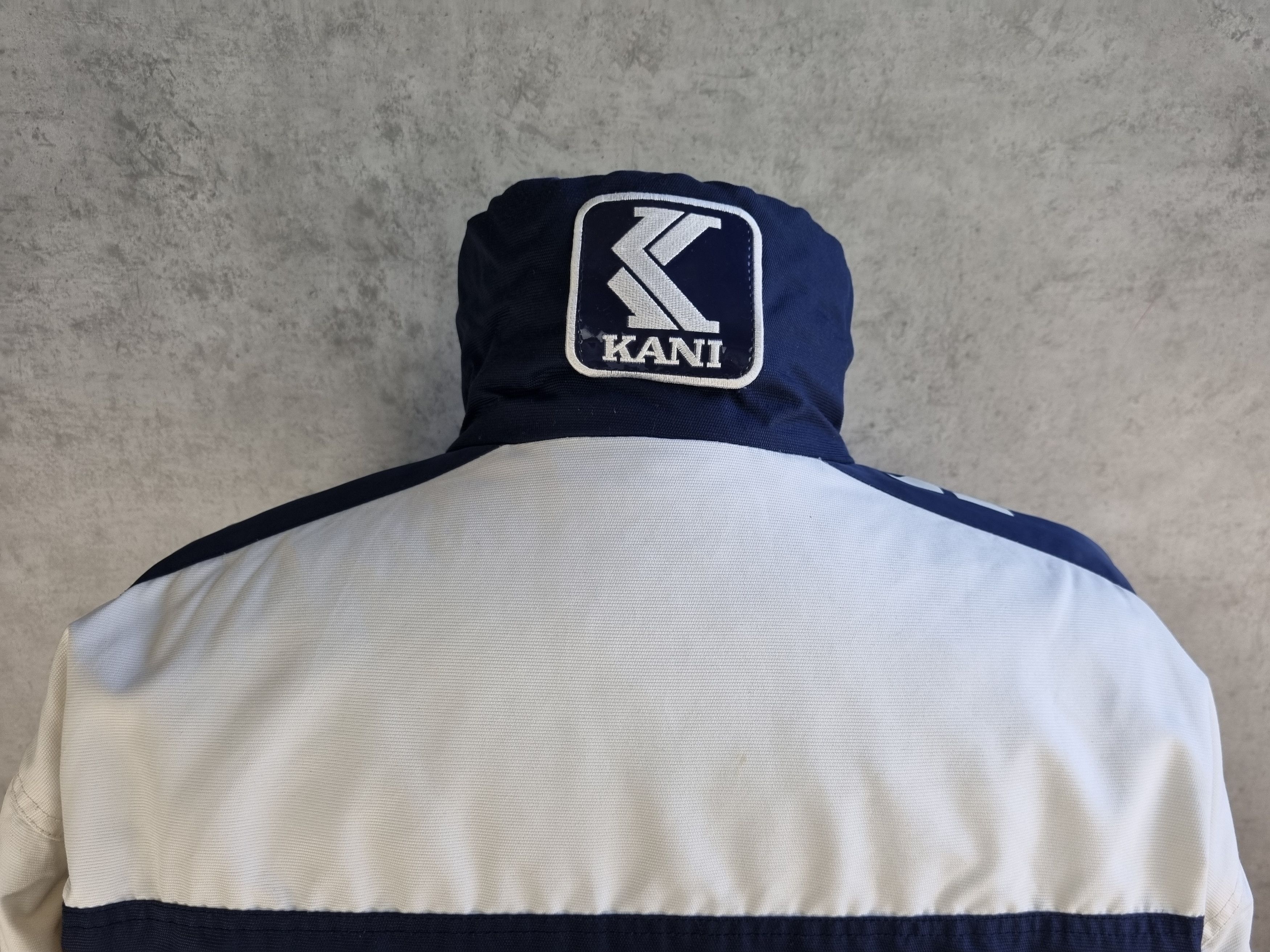Karl Kani × Vintage 90s Vintage Karl Kani Down Puffer Jacket Side Tape Size US XL / EU 56 / 4 - 9 Thumbnail