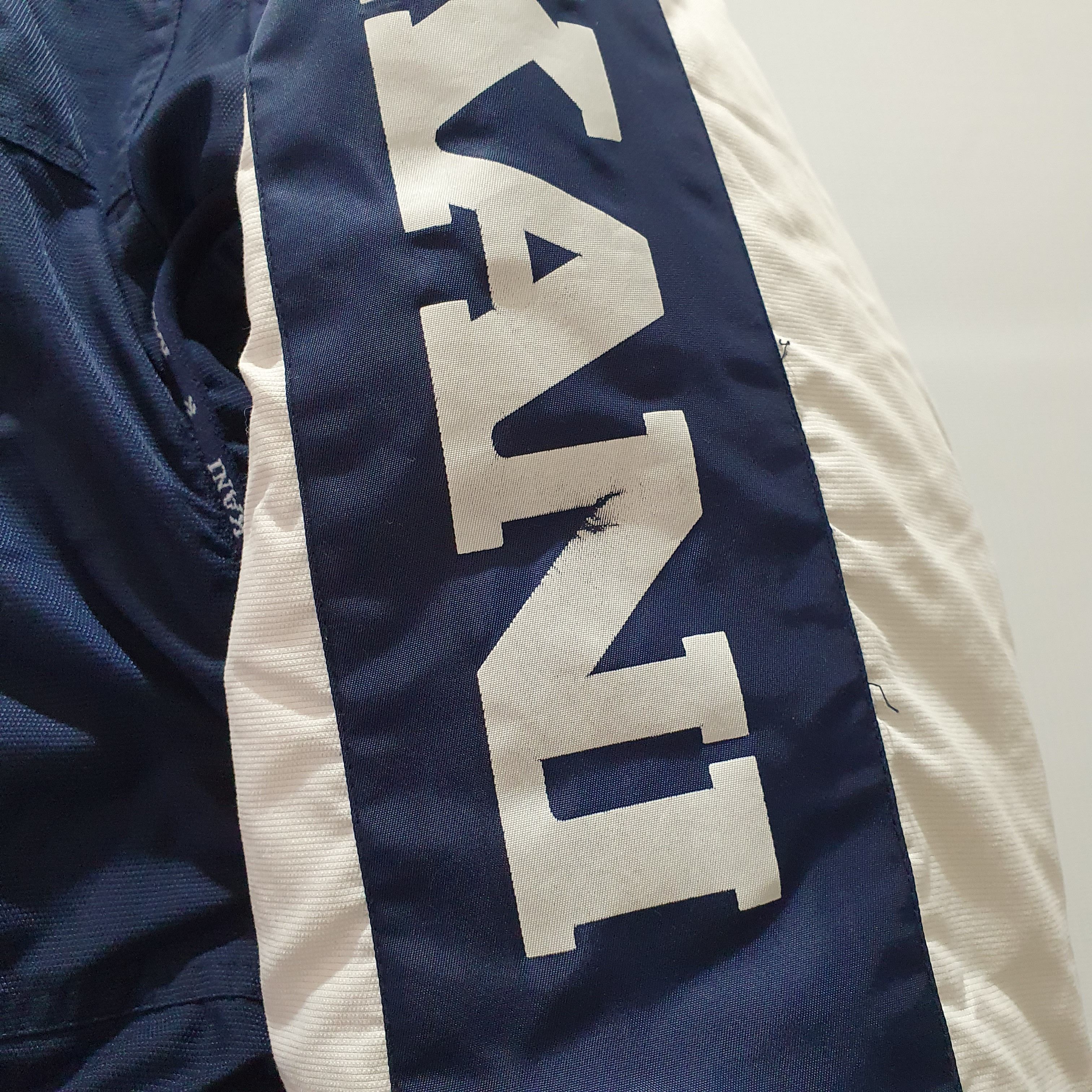 Karl Kani × Vintage 90s Vintage Karl Kani Down Puffer Jacket Side Tape Size US XL / EU 56 / 4 - 14 Thumbnail