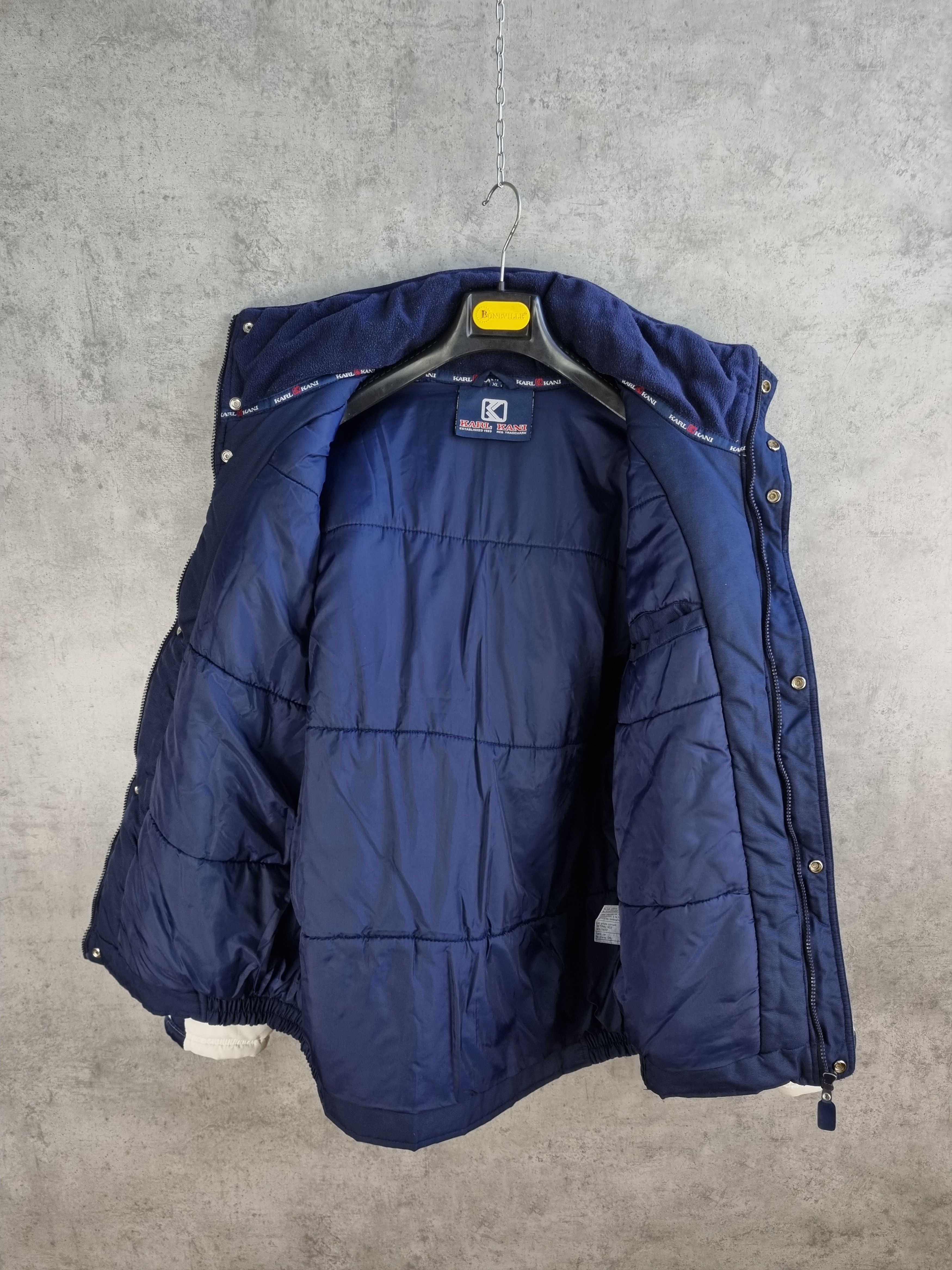 Karl Kani × Vintage 90s Vintage Karl Kani Down Puffer Jacket Side Tape Size US XL / EU 56 / 4 - 10 Thumbnail