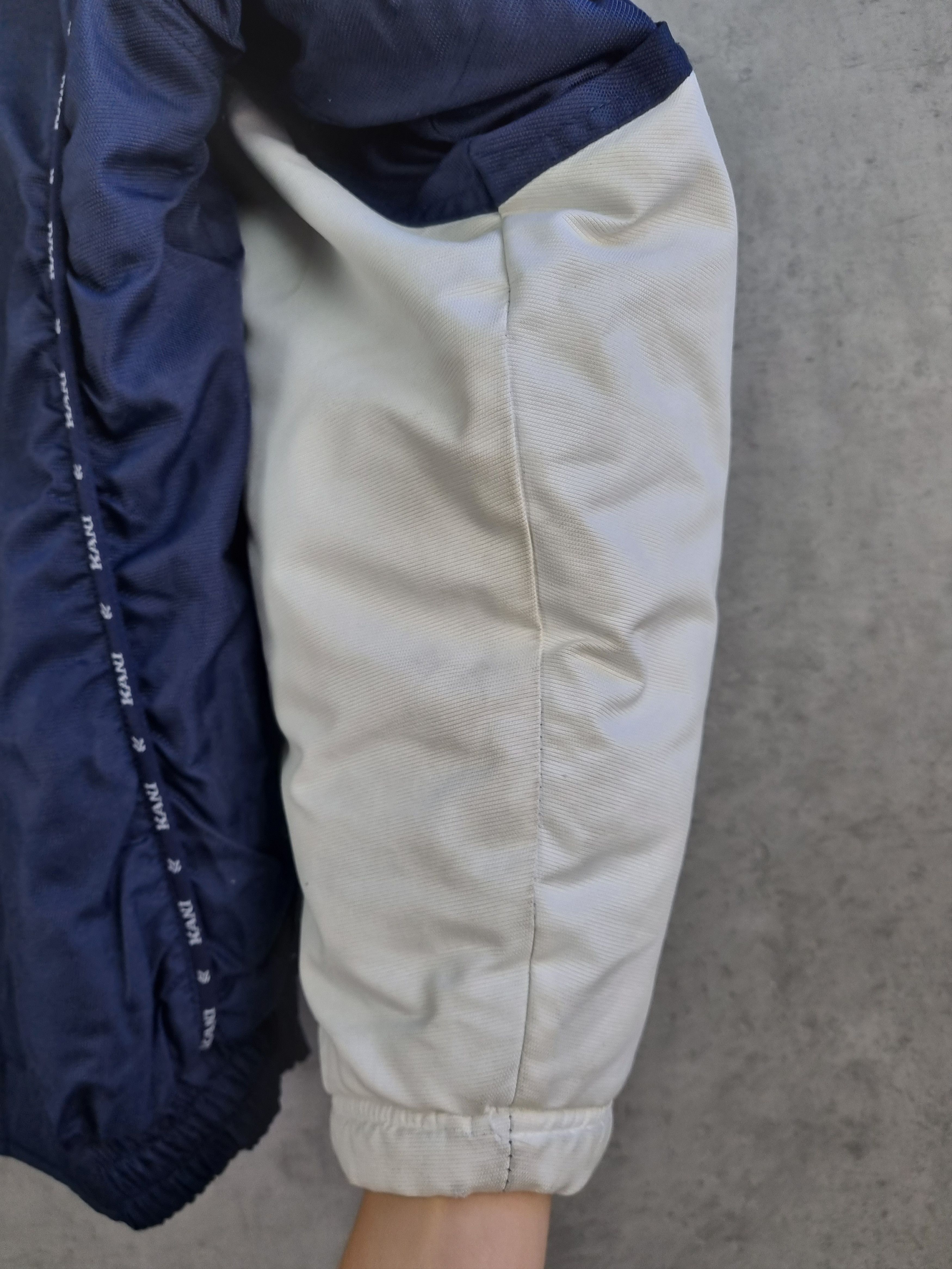 Karl Kani × Vintage 90s Vintage Karl Kani Down Puffer Jacket Side Tape Size US XL / EU 56 / 4 - 19 Thumbnail