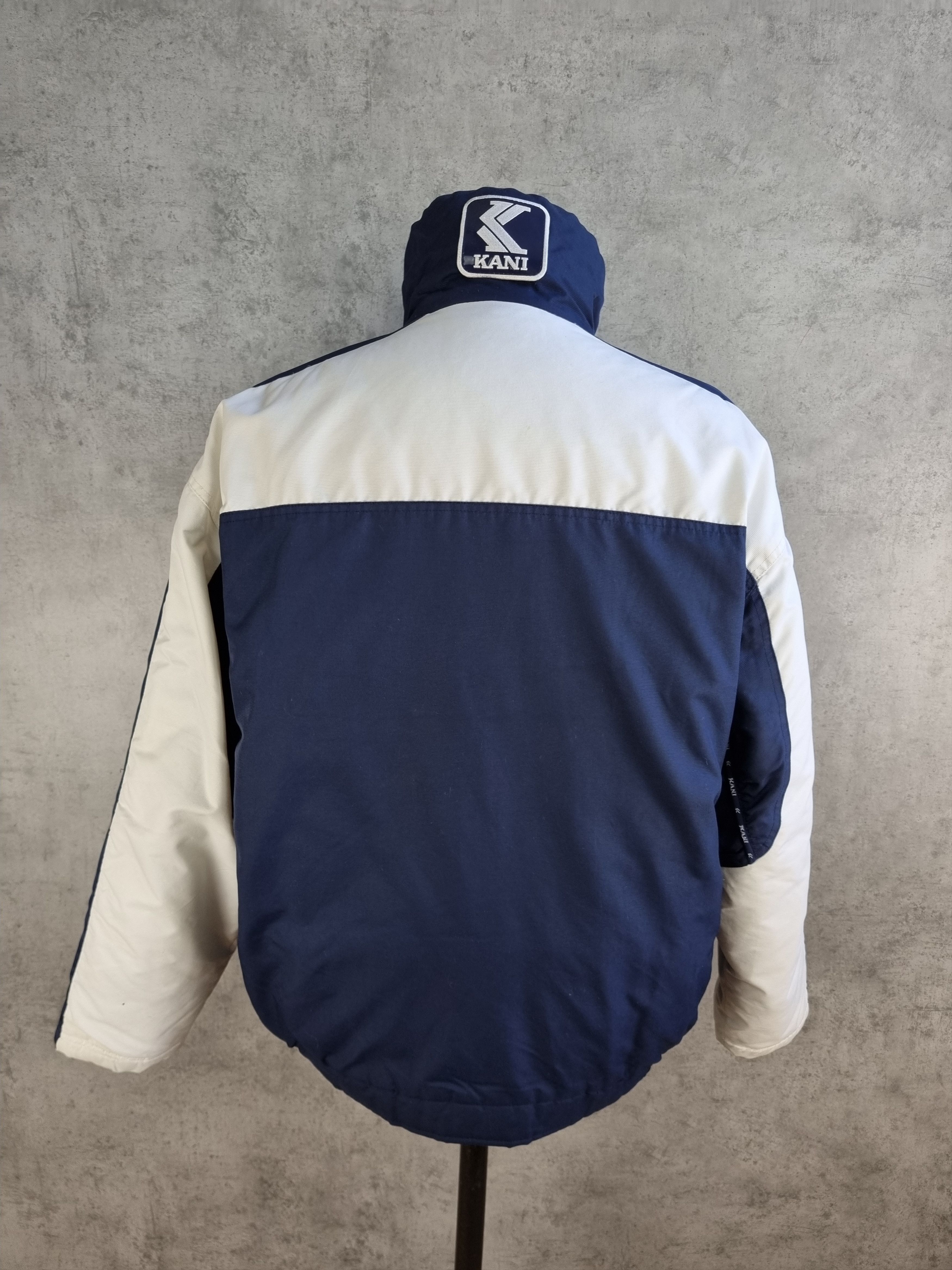 Karl Kani × Vintage 90s Vintage Karl Kani Down Puffer Jacket Side Tape Size US XL / EU 56 / 4 - 16 Thumbnail