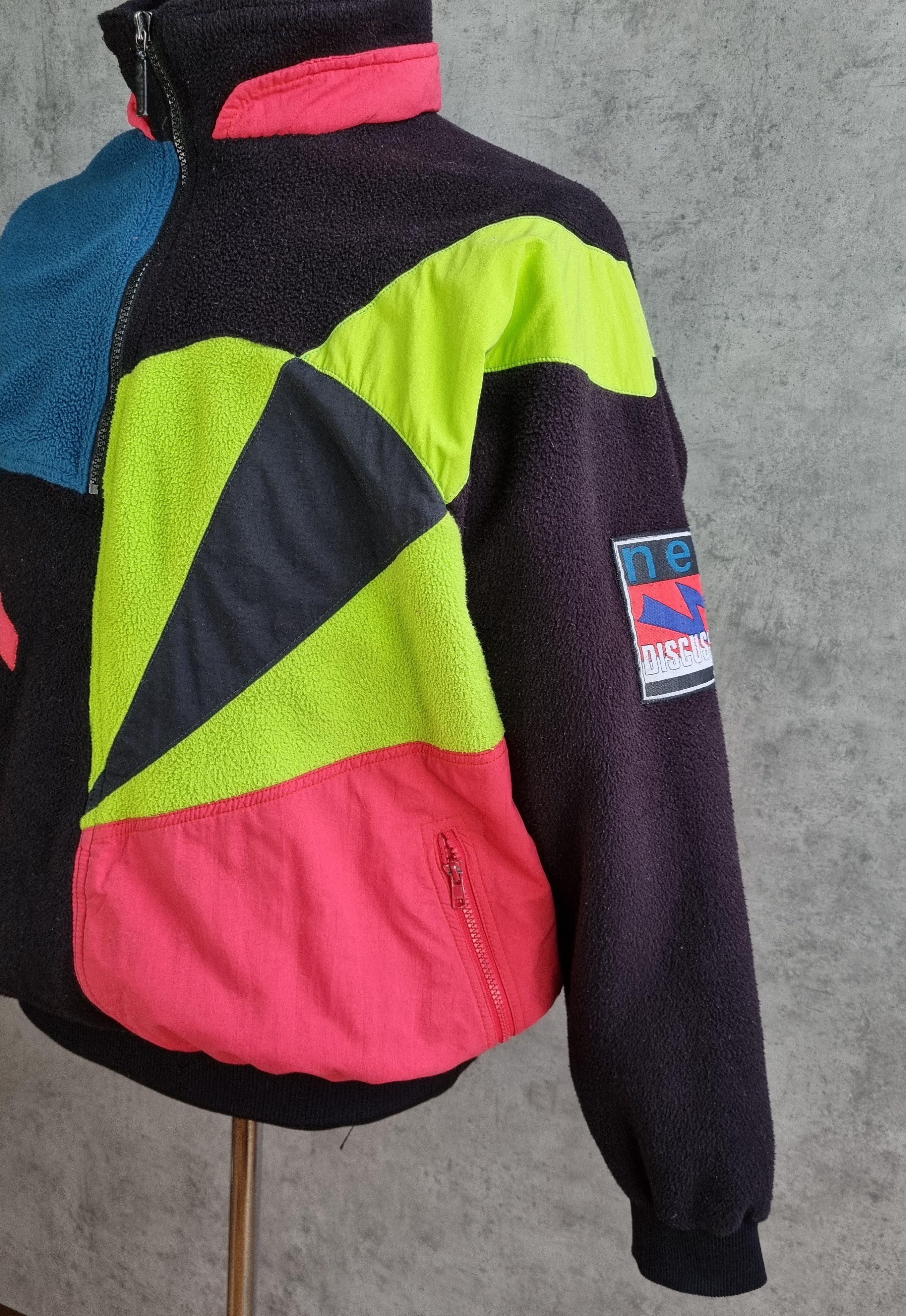 Adidas × Vintage 80s ADIDAS New Unity Fleece Very Rare Sweatshirt Size US L / EU 52-54 / 3 - 8 Thumbnail